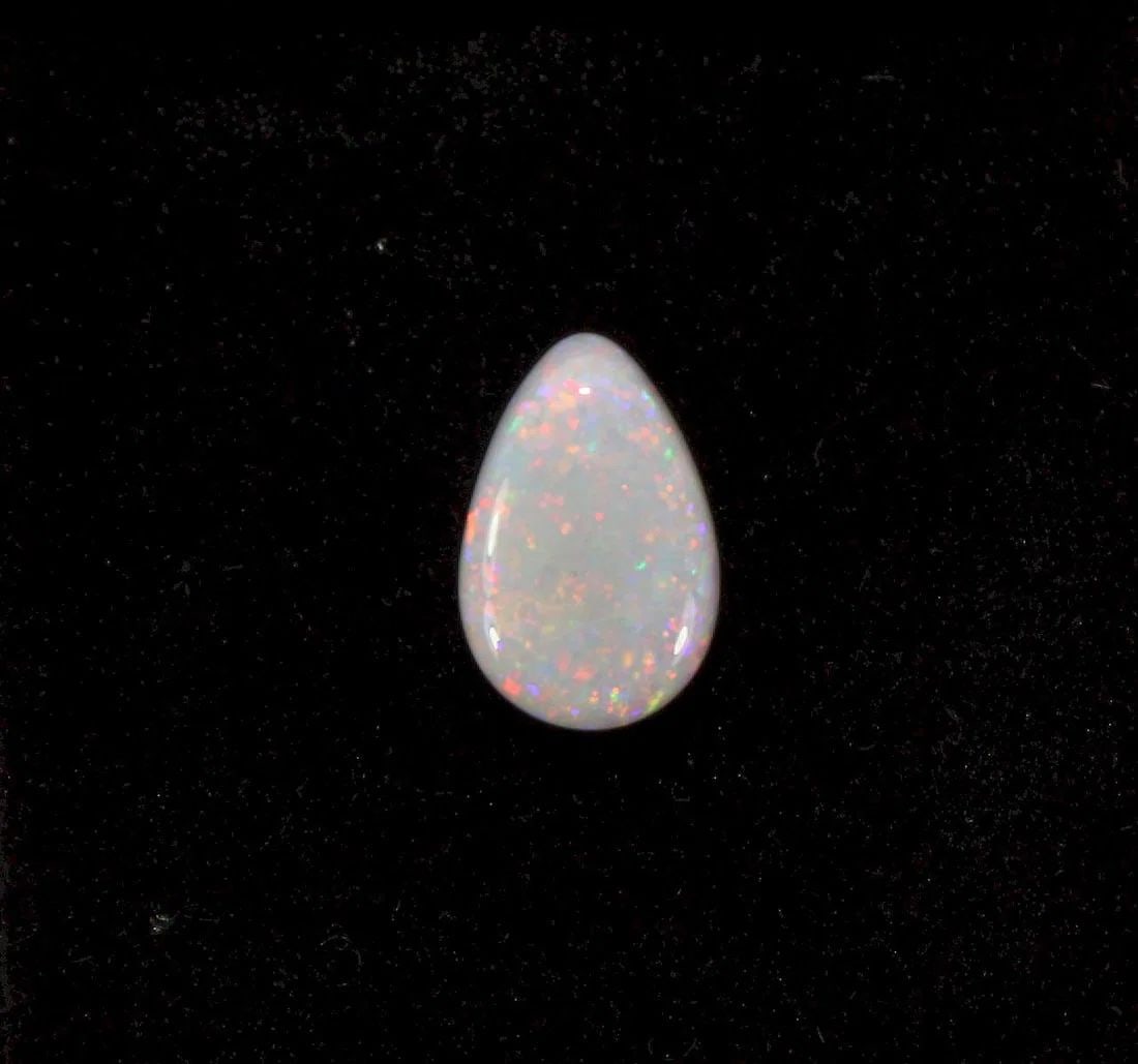 AUSTRALIAN TEARDROP SOLID OPAL: Australian Teardrop Solid Opal