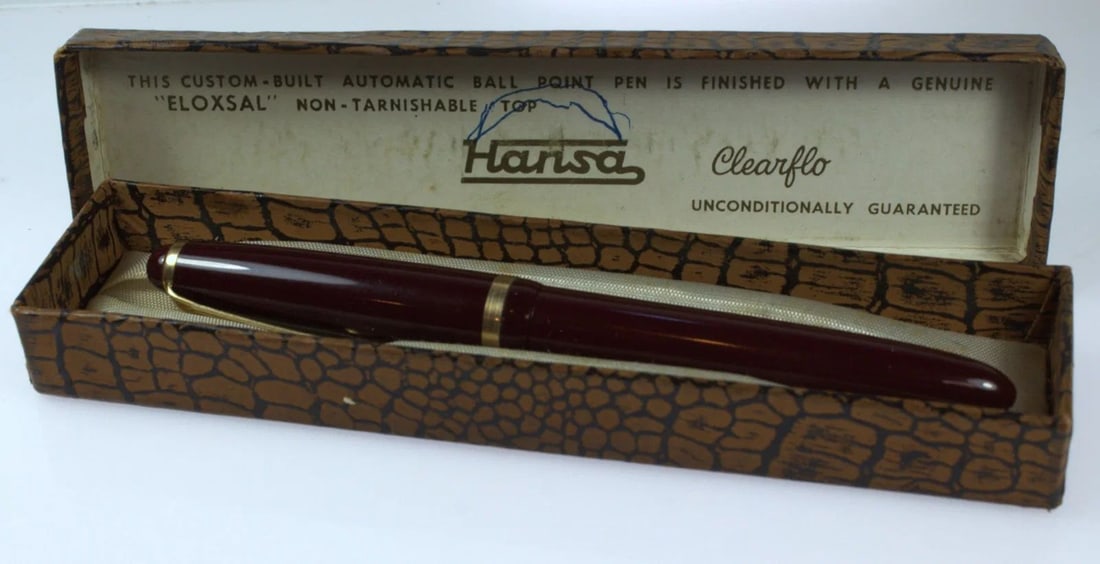 VINTAGE FOUNTAIN PEN WITH 'ONOTO' 14CT GOLD NIB: Vintage Fountain Pen with 'Onoto' 14ct Gold Nib
