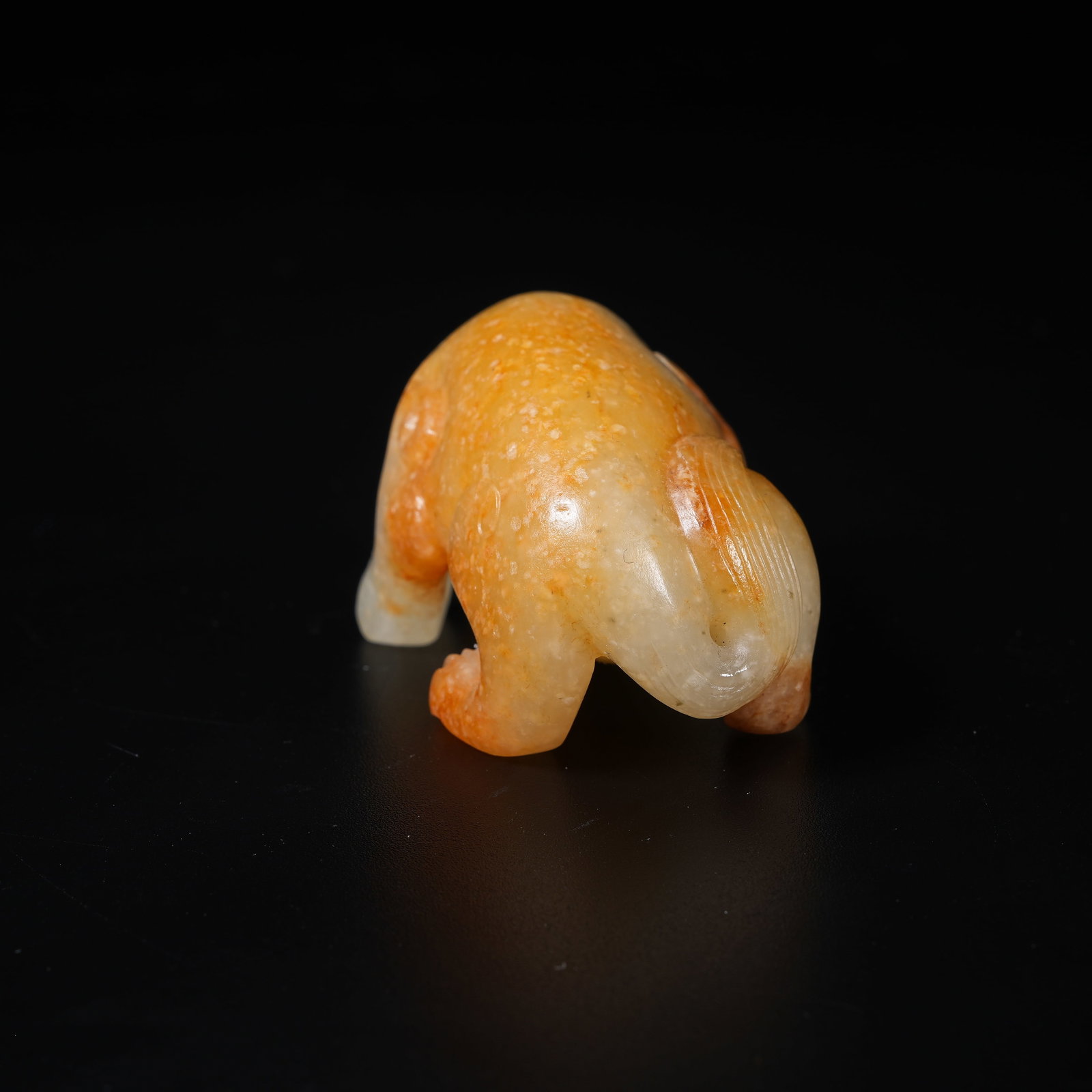A HETIAN JADE BEAR - 4