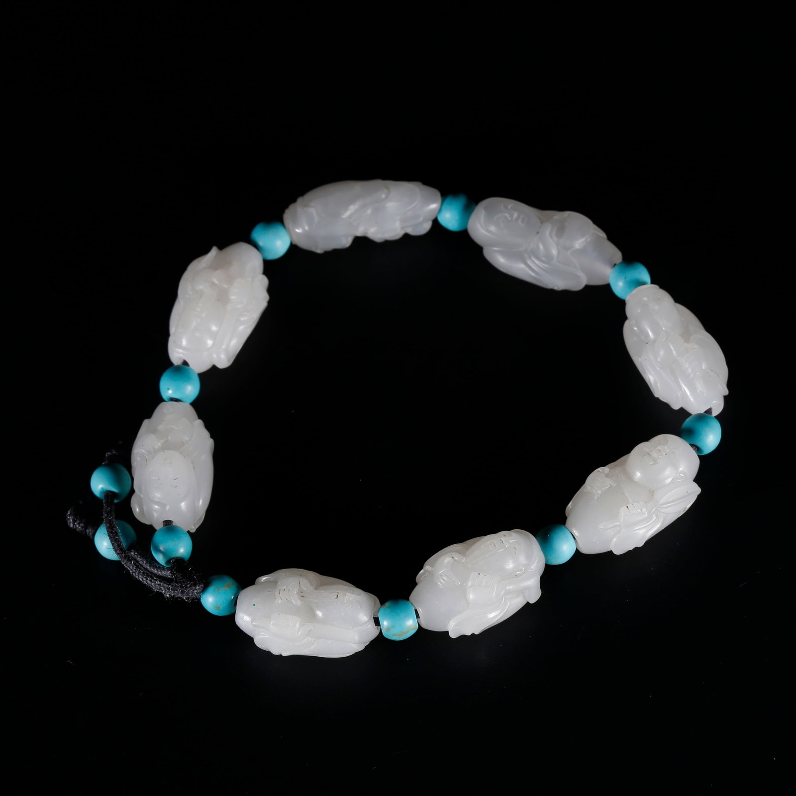A HETIAN JADE BRACELET: Hetian Jade Bracelet