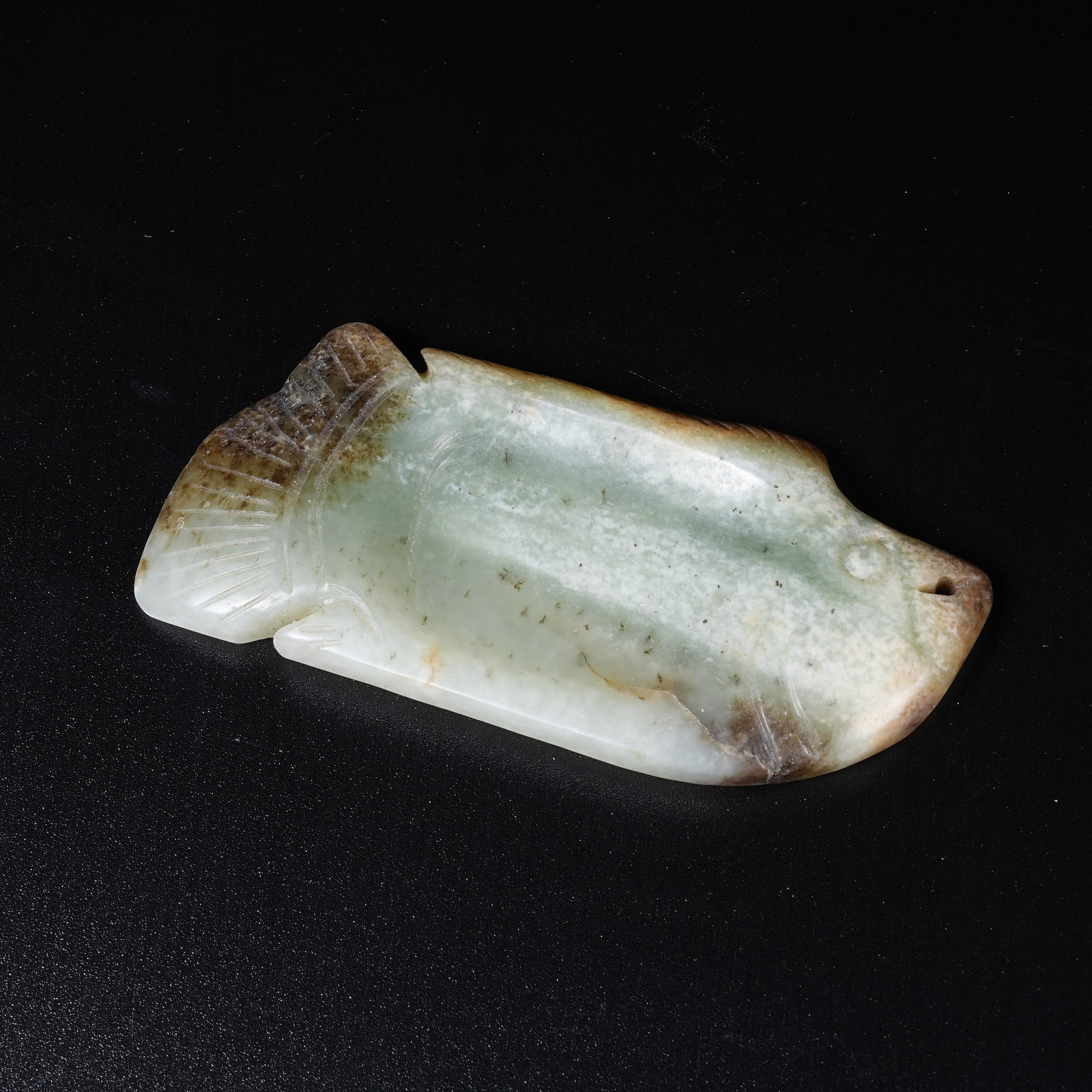 A ANCIENT JADE FISH WASHER (1 of 9)