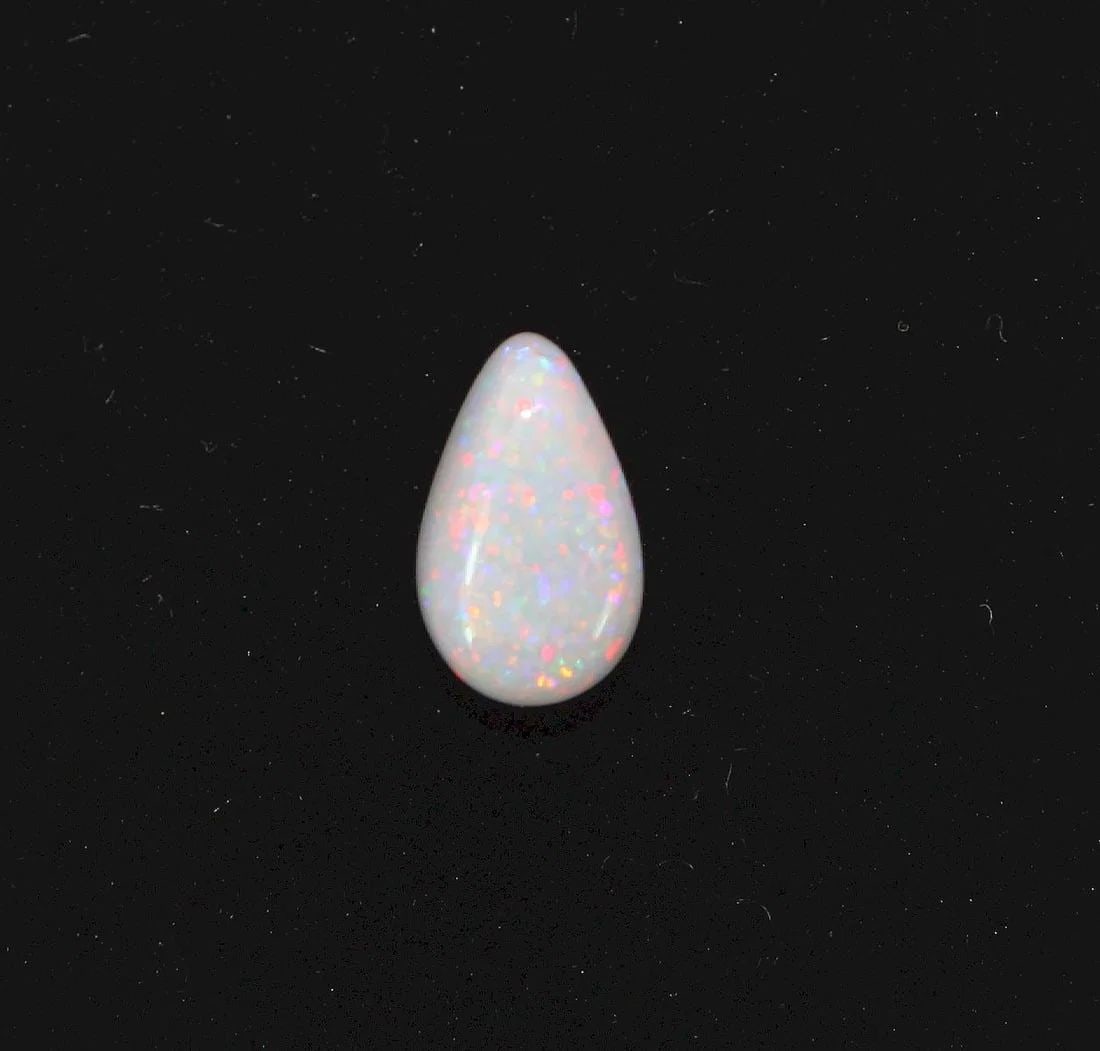 AUSTRALIAN TEARDROP SOLID OPAL: Australian Teardrop Solid Opal