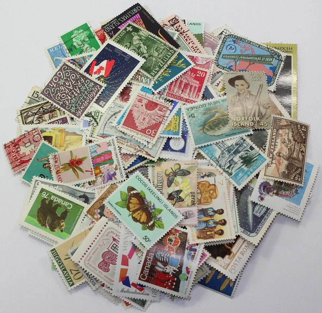 WORLD STAMPS POST 1950, BULK LOT (250+) (1 of 1)
