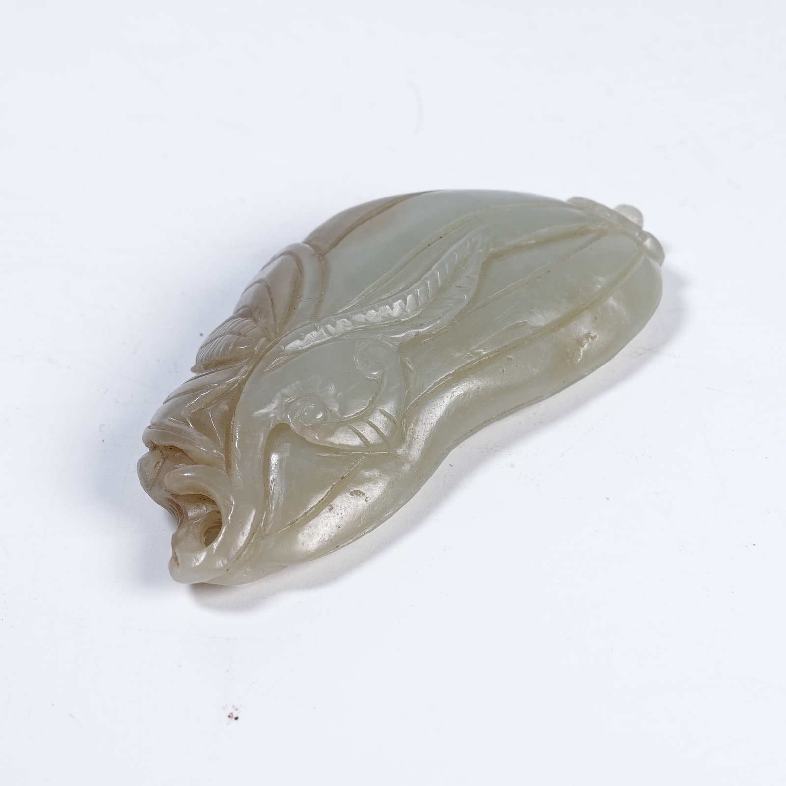 A HETIAN JADE MELON AND FRUIT PENDANT (1 of 7)