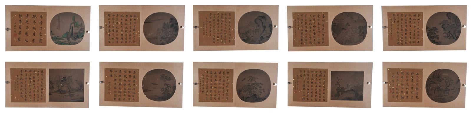 A GROUP OF TEN LETTERS BY TEN ANCIENT CELEBRITIES. (1 of 20)