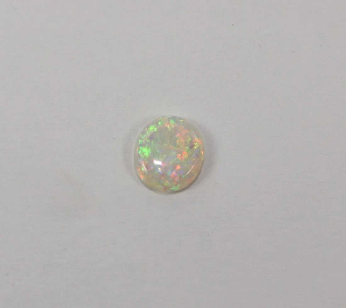 AUSTRALIAN OVAL SEMI-BLACK OPAL (1 of 2)