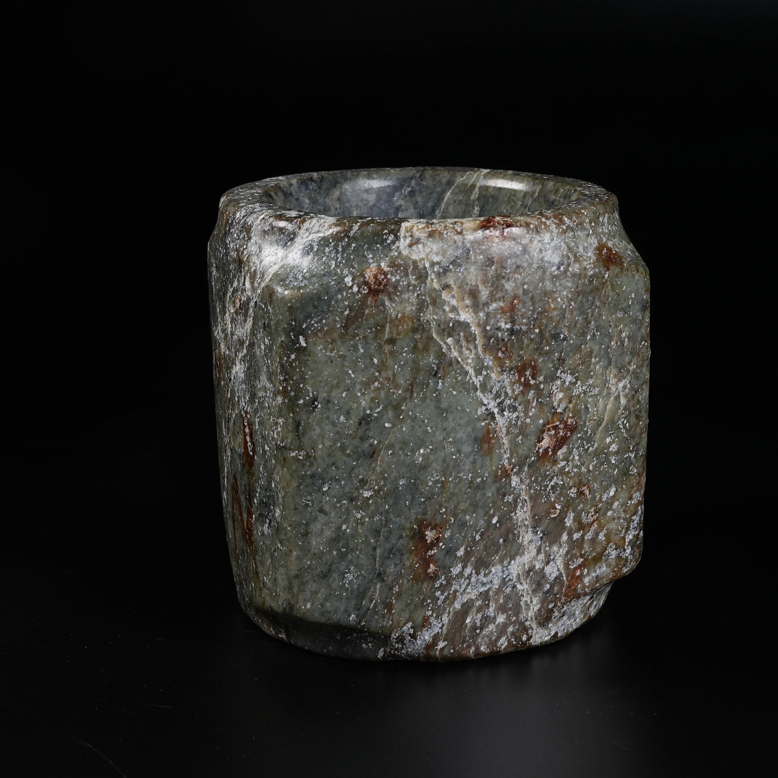 A ARCHAIC JADE CONG: Archaic Jade Cong