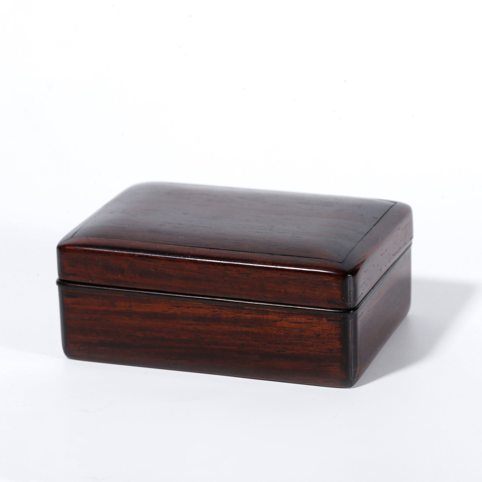A RED SANDALWOOD COVERED BOX (1 of 9)