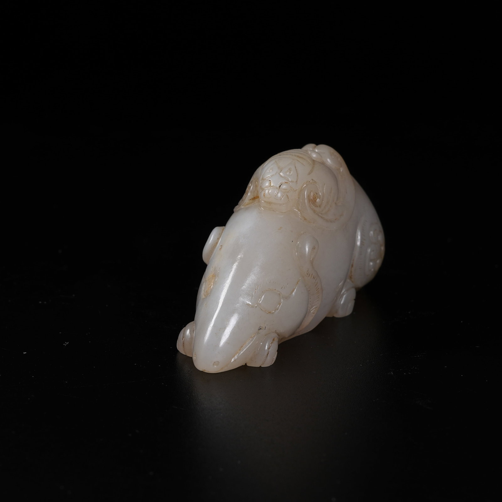 A HETIAN JADE BEAST - 2