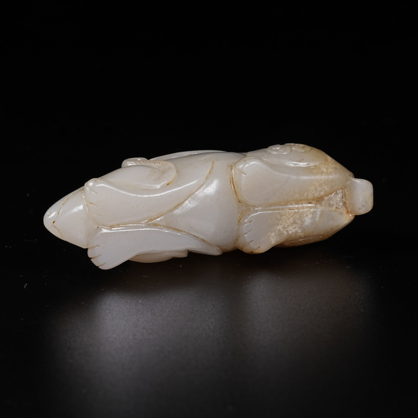 A HETIAN JADE BEAST - 8