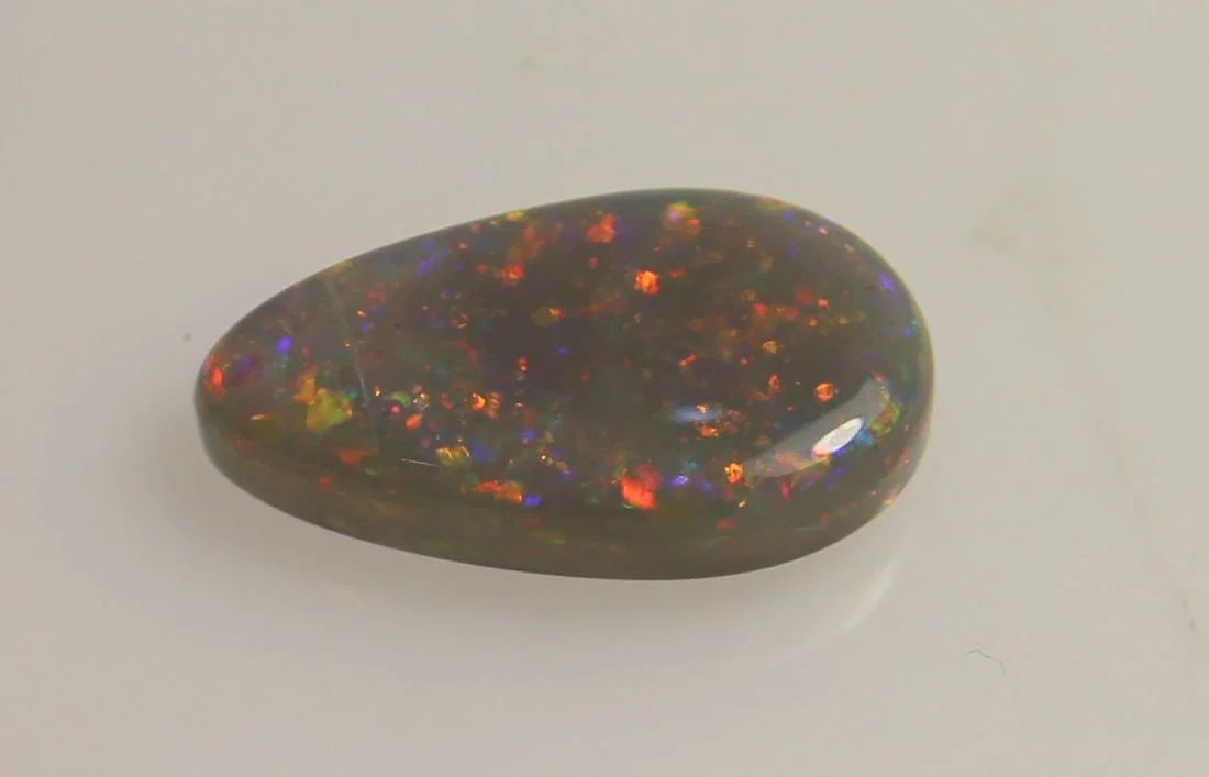 AUSTRALIAN TEARDROP SOLID OPAL - 2