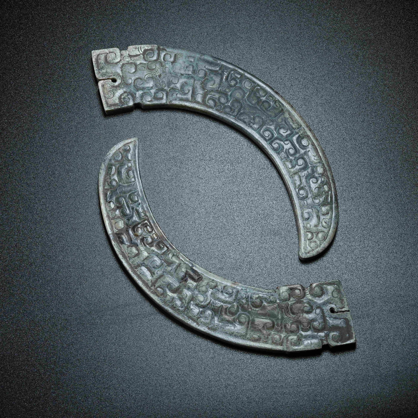 A SET OF ANCIENT JADE HAIR PICKS (1 of 8)