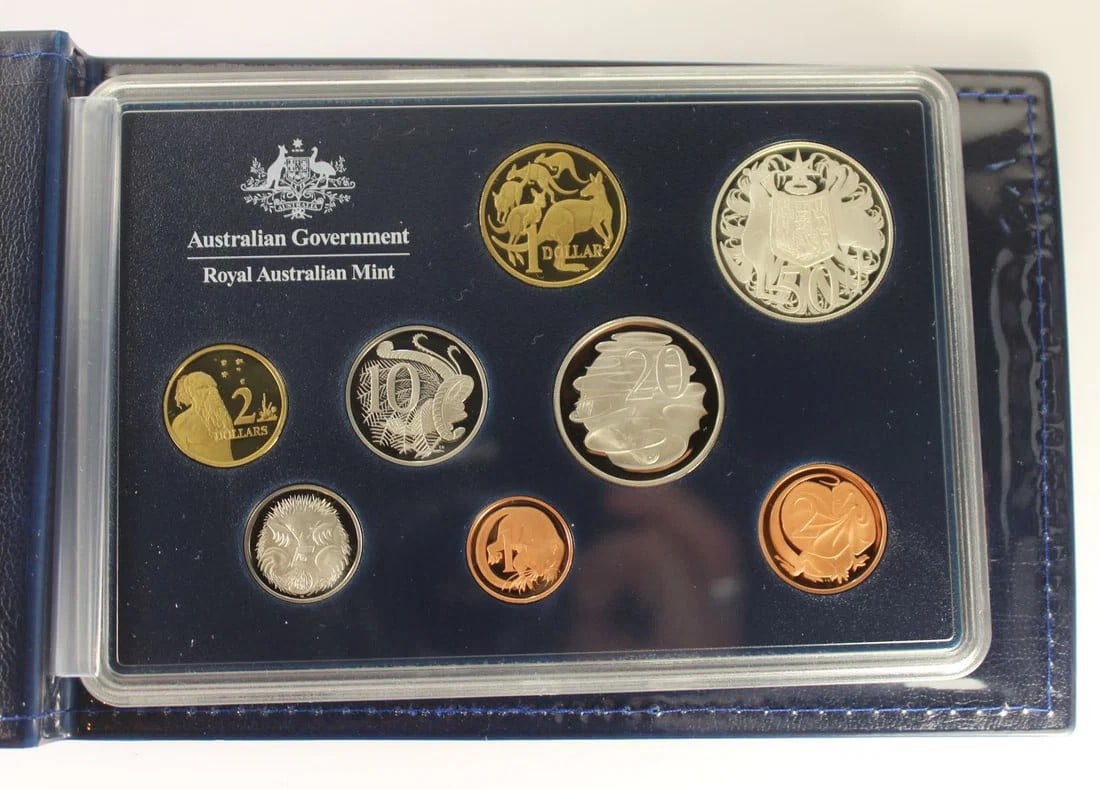 AUSTRALIA 2006 PROOF SET, FDC (8 COINS) (1 of 3)