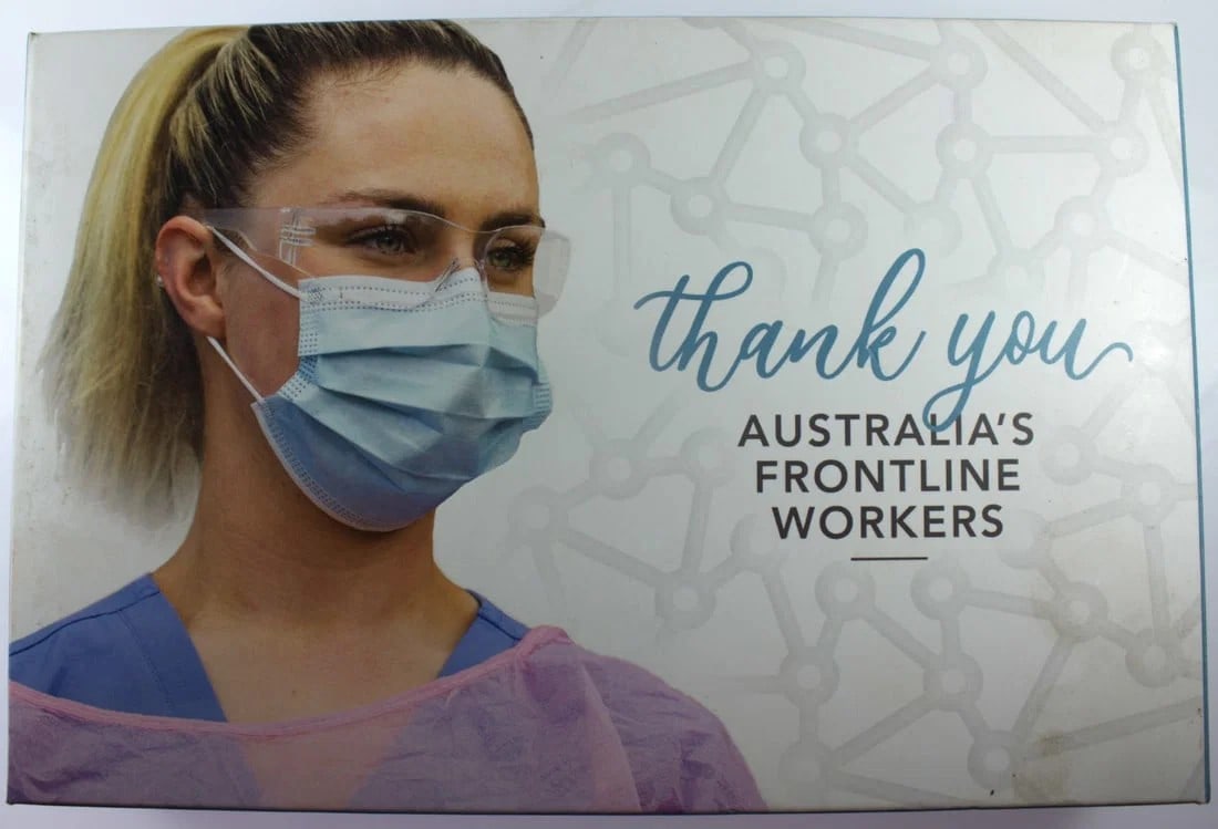 AUSTRALIA 2022 'FRONTLINE WORKERS' PROOF SET, FDC (SET OF 6 COINS) (1 of 4)
