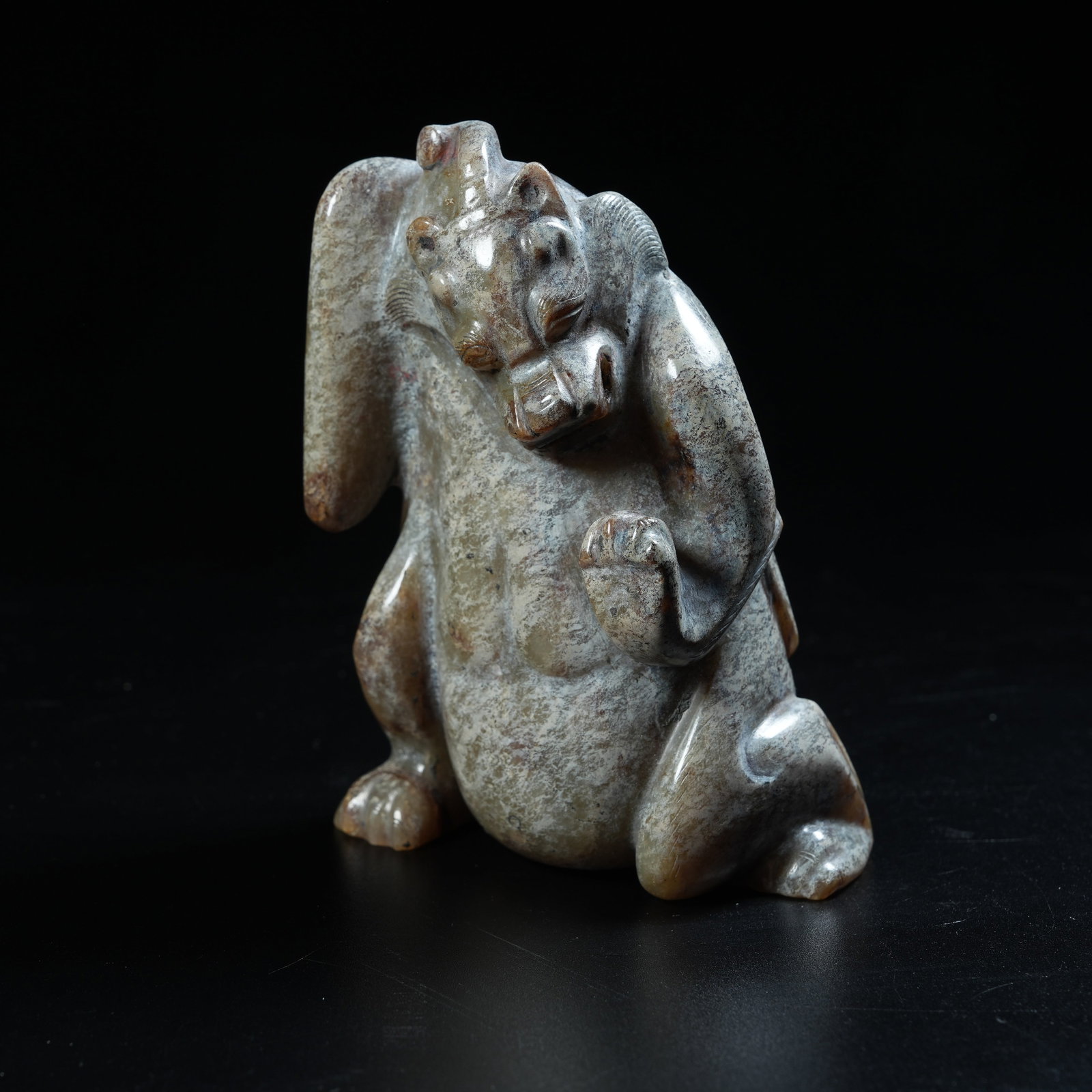A ANCIENT JADE BEAR: Ancient Jade Bear