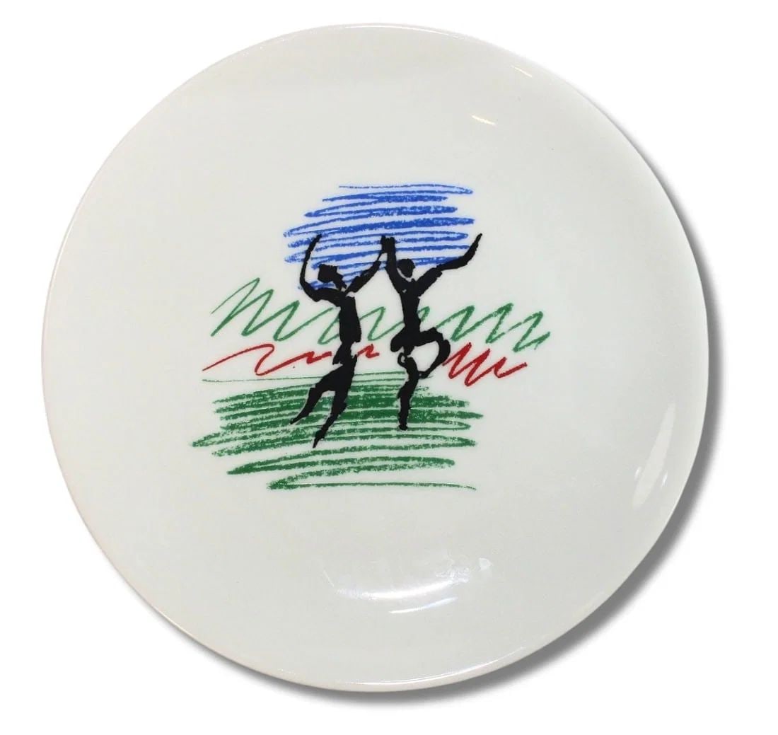 "OLYMPIC" CELEBRATION PLATE BY LIMOGES AFTER PABLO PICASSO (1 of 2)