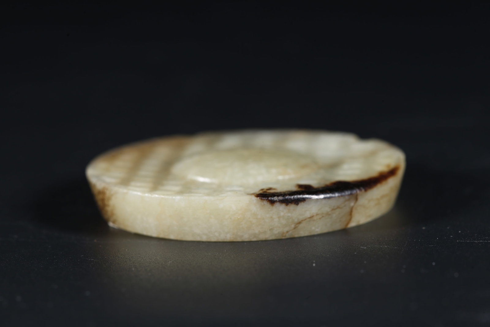 A ANCIENT JADE SWORD FITTING - 5