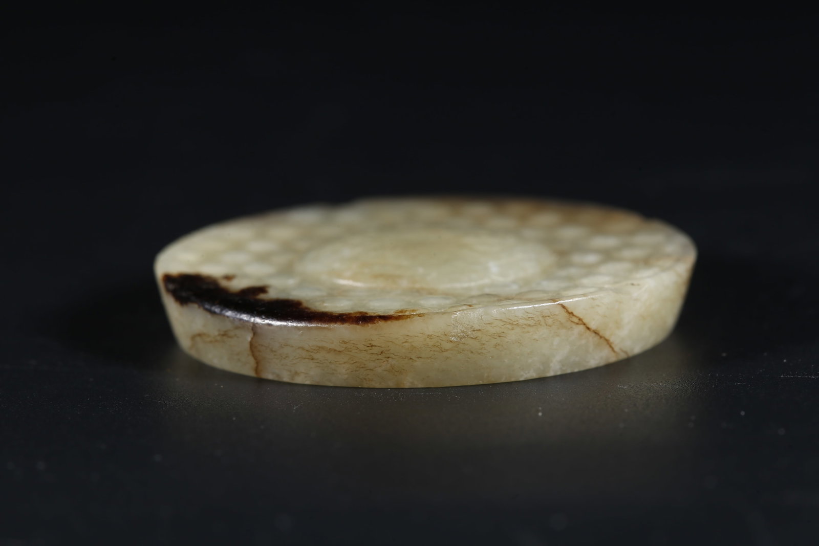 A ANCIENT JADE SWORD FITTING - 6