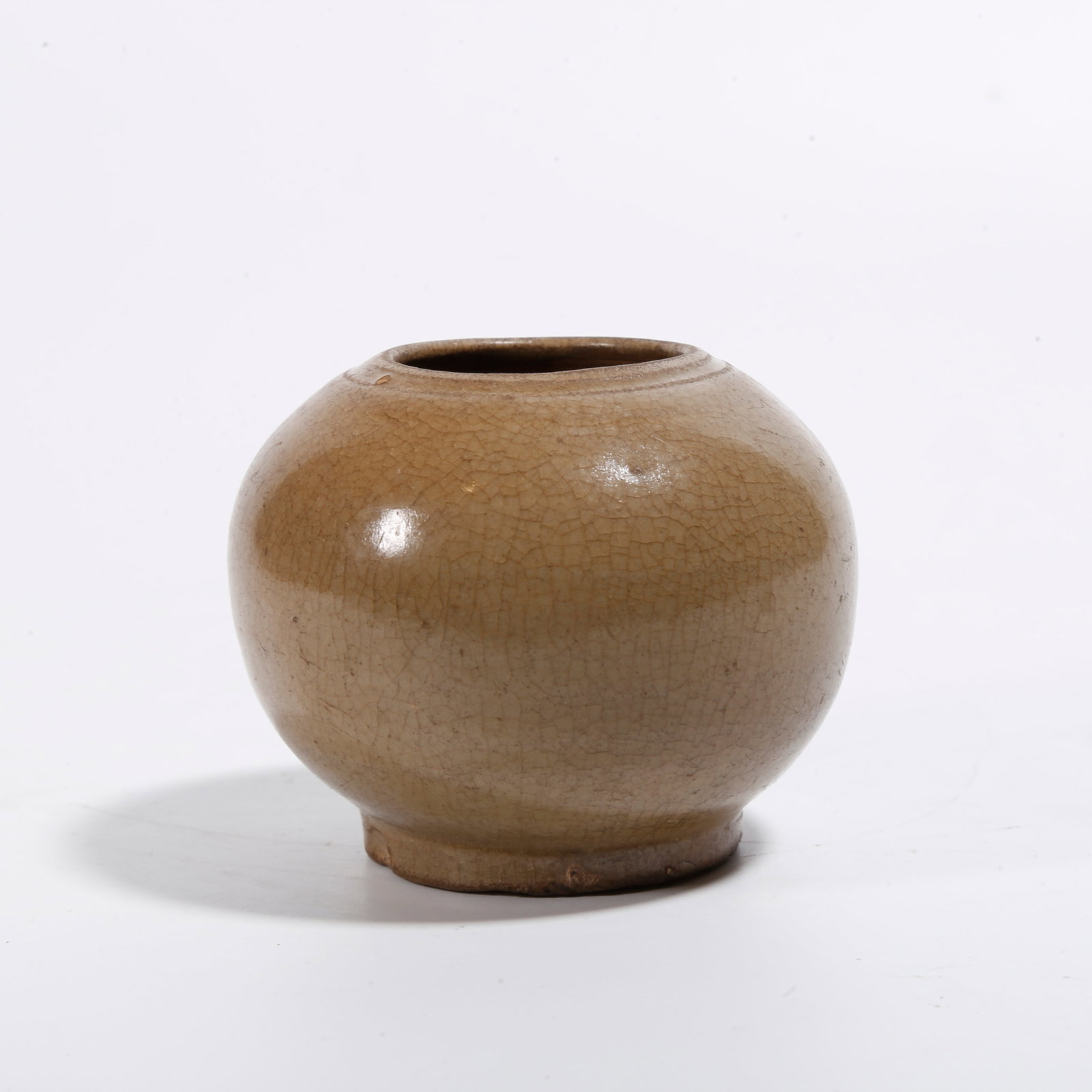 A YUE KILN WATER POT: Yue Kiln Water Pot