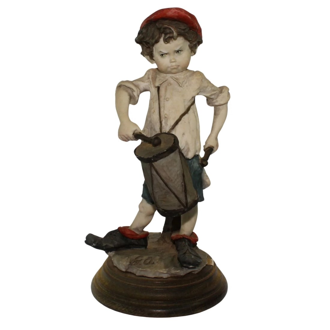 FIGURINE OF A LITTLE DRUMMER BOY: Figurine of a Little Drummer Boy