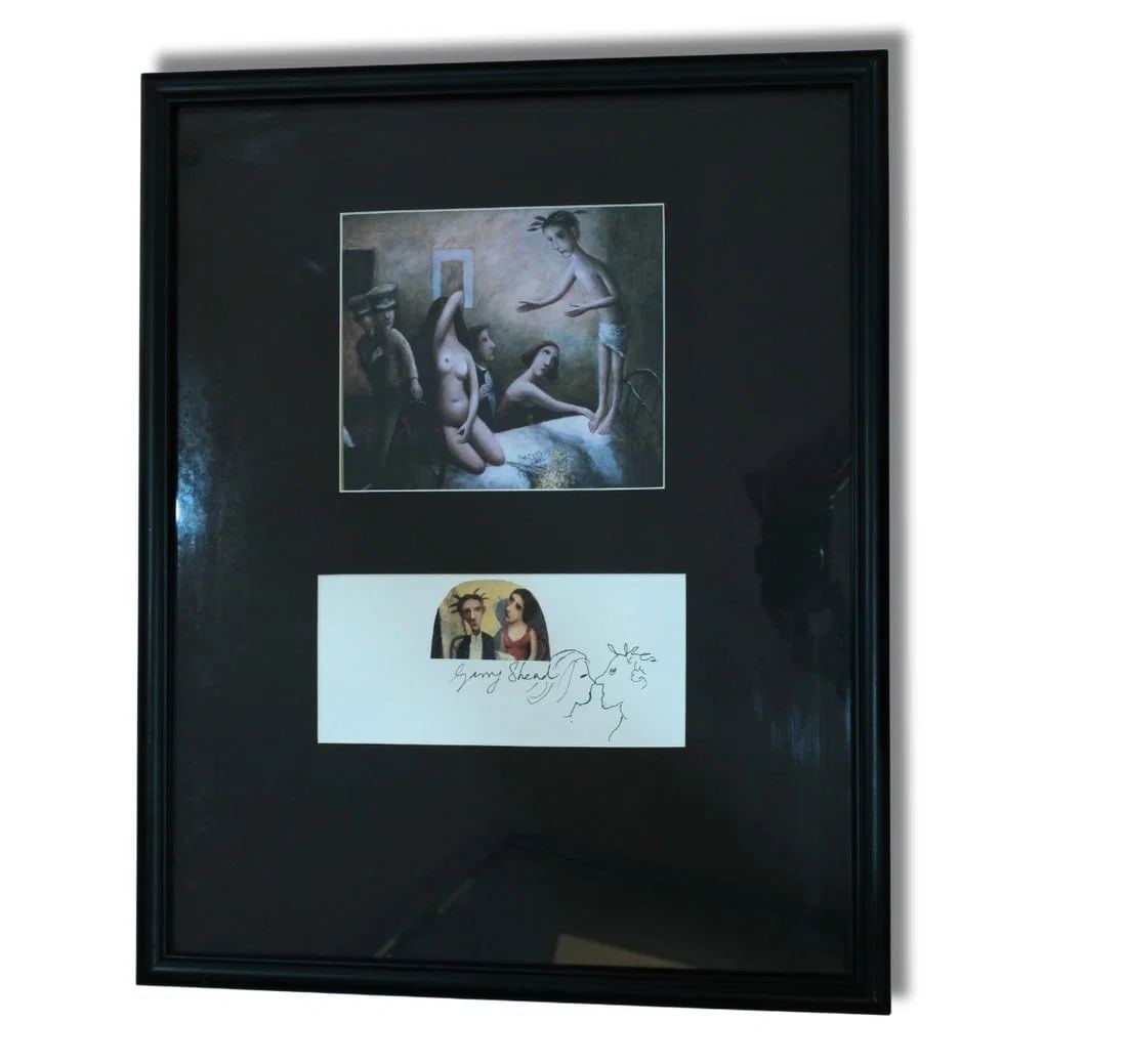 A PRINT OF THE 'RESURRECTION OF ERN MALLEY, 2004' BY GARRY SHEAD (AUSTRALIAN, 1942 -): A print of the 'Resurrection of Ern Malley, 2004' by Garry Shead (Australian, 1942 -)