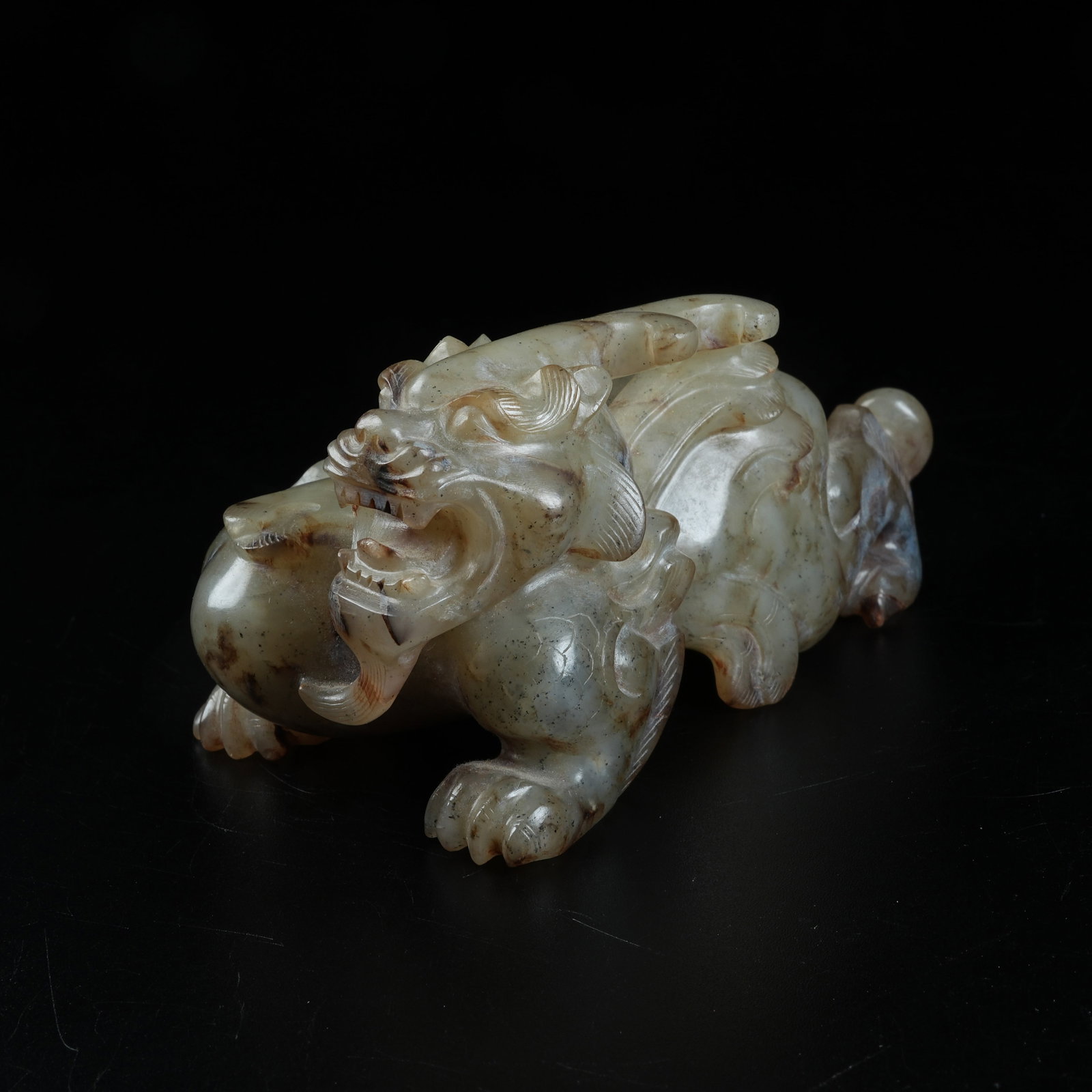 A ARCHAIC JADE PIXIE EVIL WARD (1 of 8)