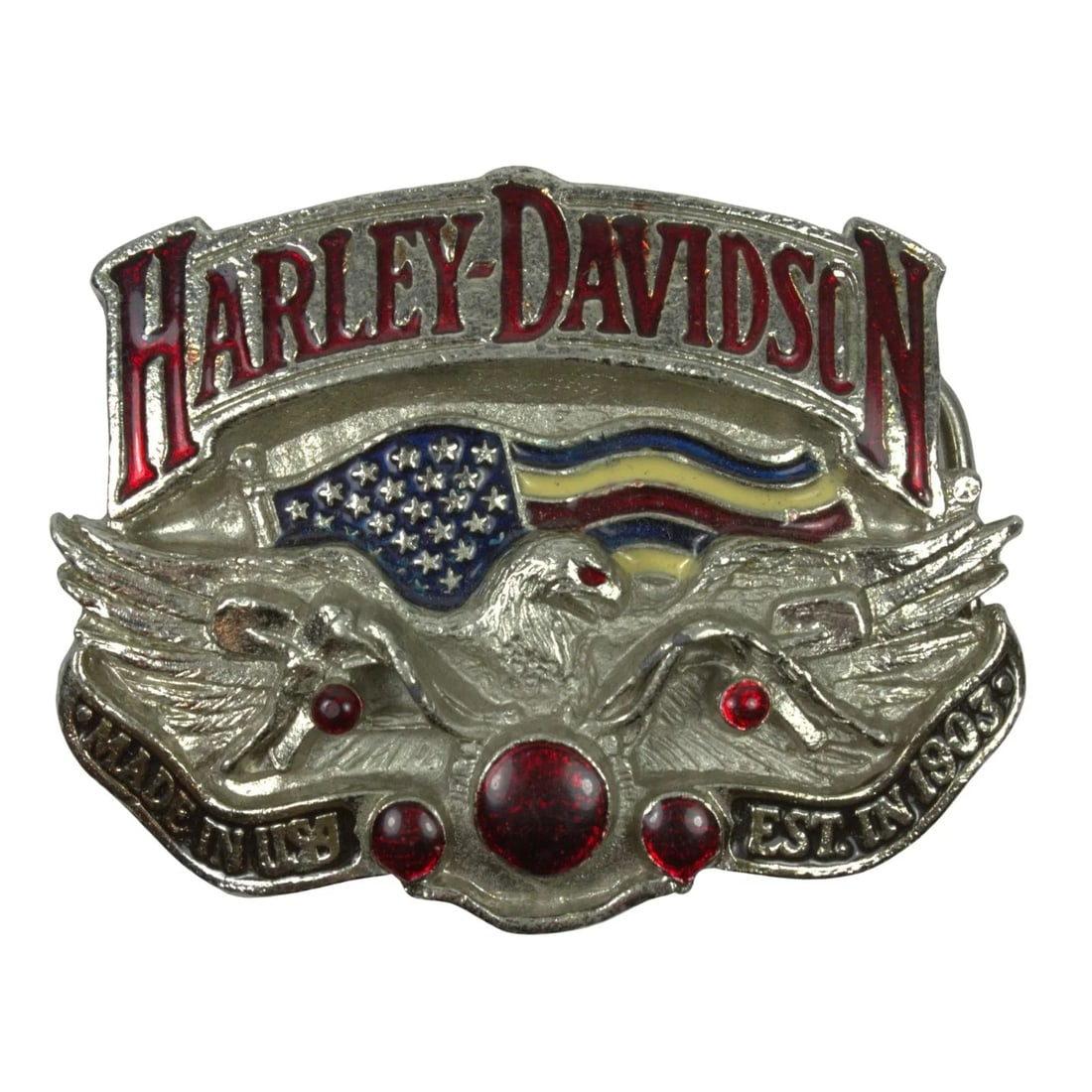 HARLEY DAVIDSON COLLECTOR BELT BUCKLE C.1991 (1 of 3)
