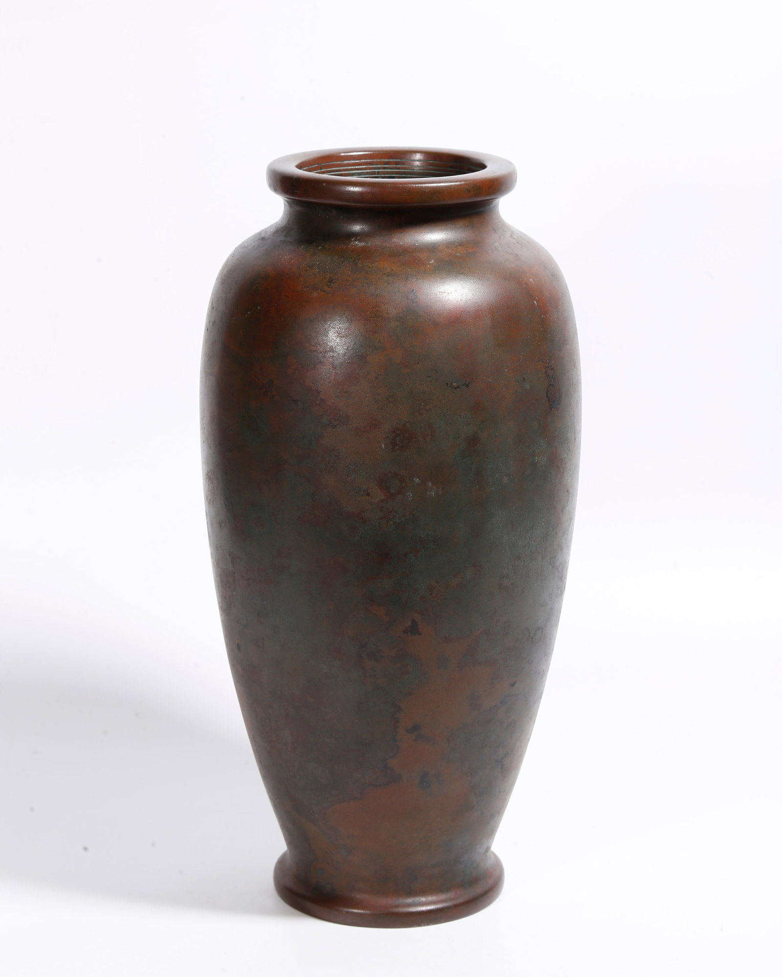 A BRONZE VASE: Bronze Vase