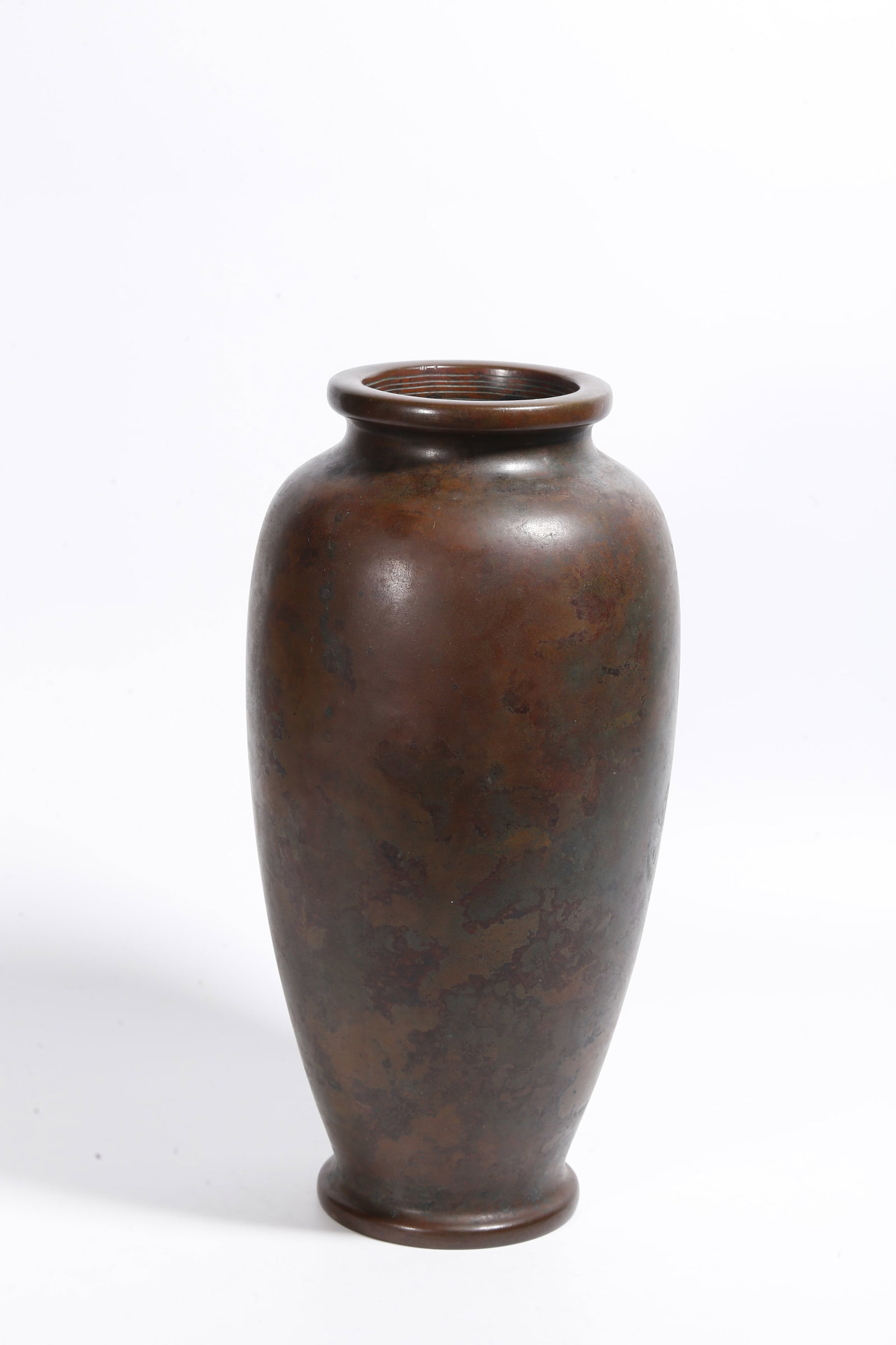 A BRONZE VASE - 5