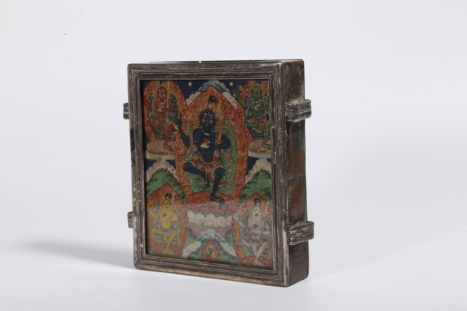 A BRONZE GAU BOX - 4