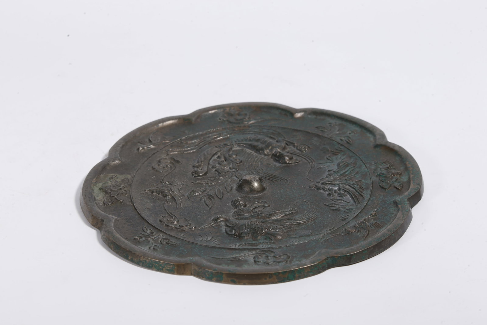 A BRONZE MIRROR - 4