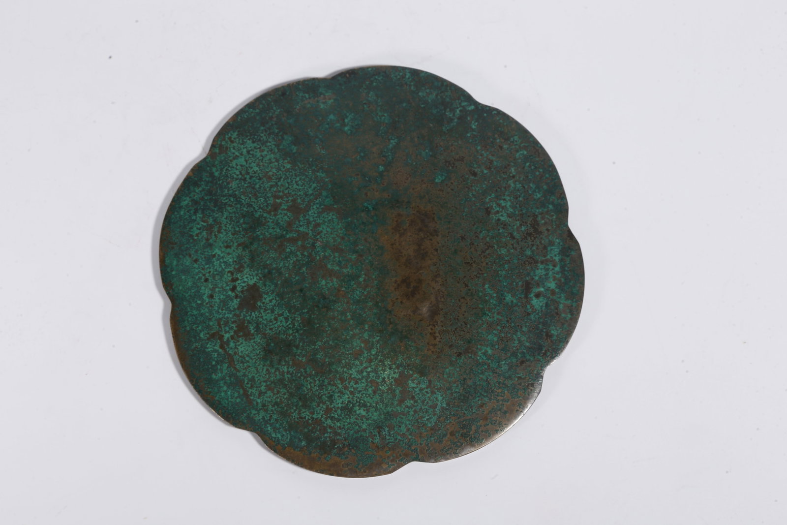 A BRONZE MIRROR - 8
