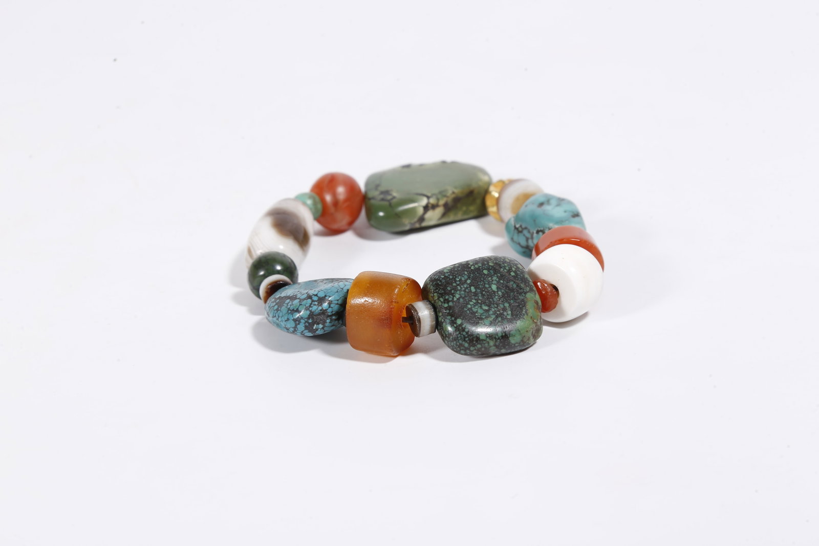 A MULTI-GEM BRACELET - 6