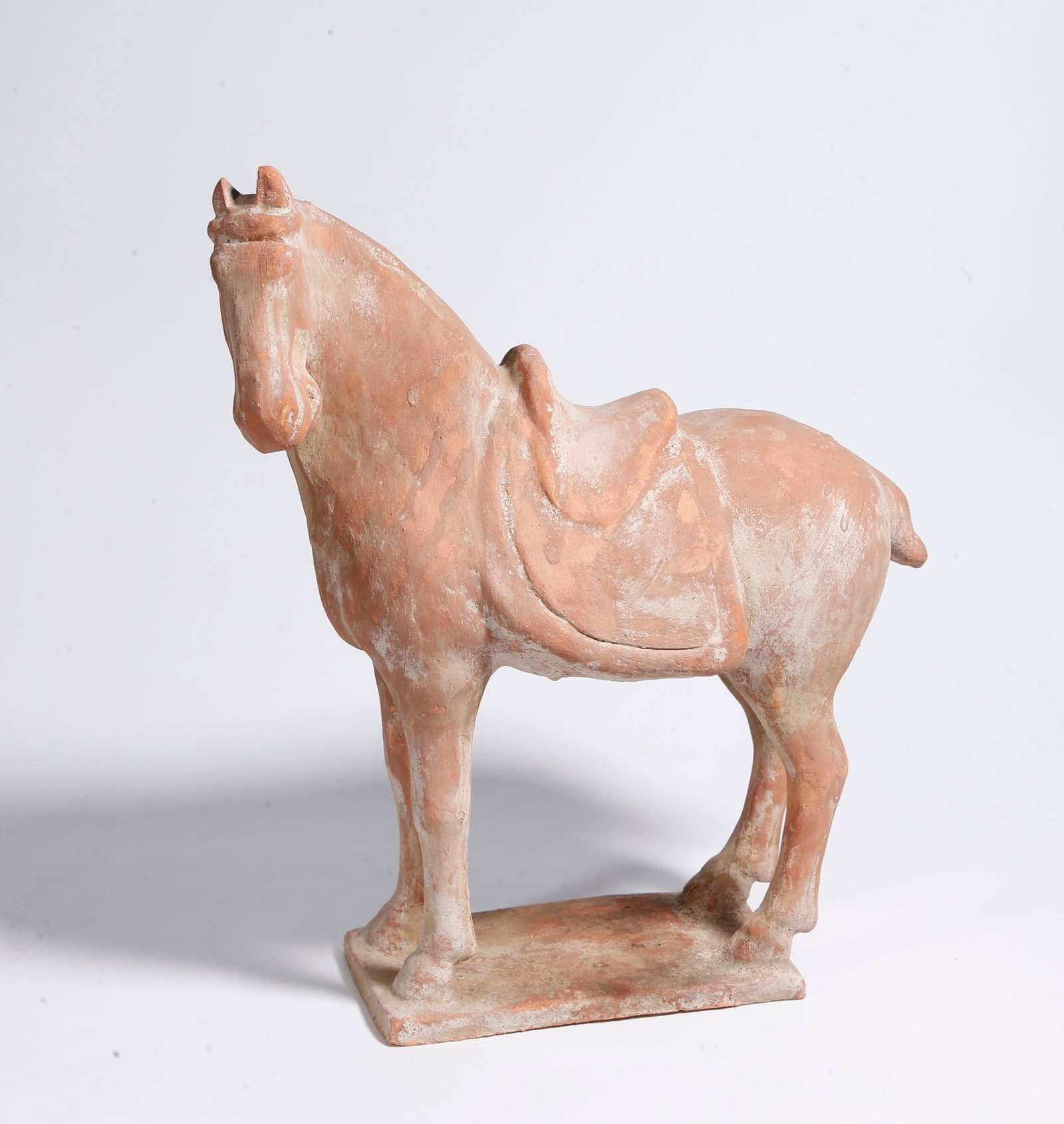 A POTTERY STEED ORNAMENT (1 of 9)
