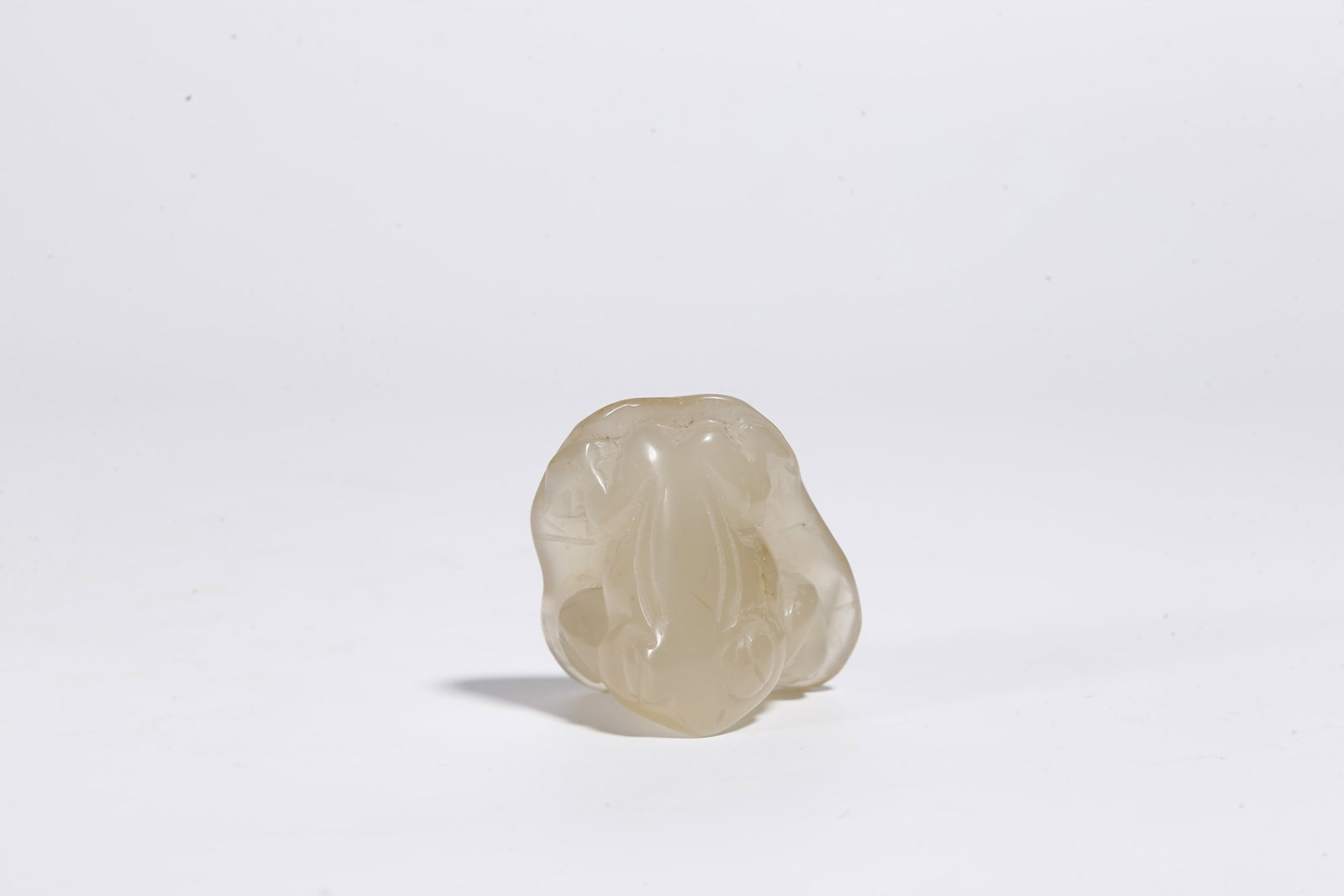 A AGATE FROG-SHAPED ORNAMENT - 5