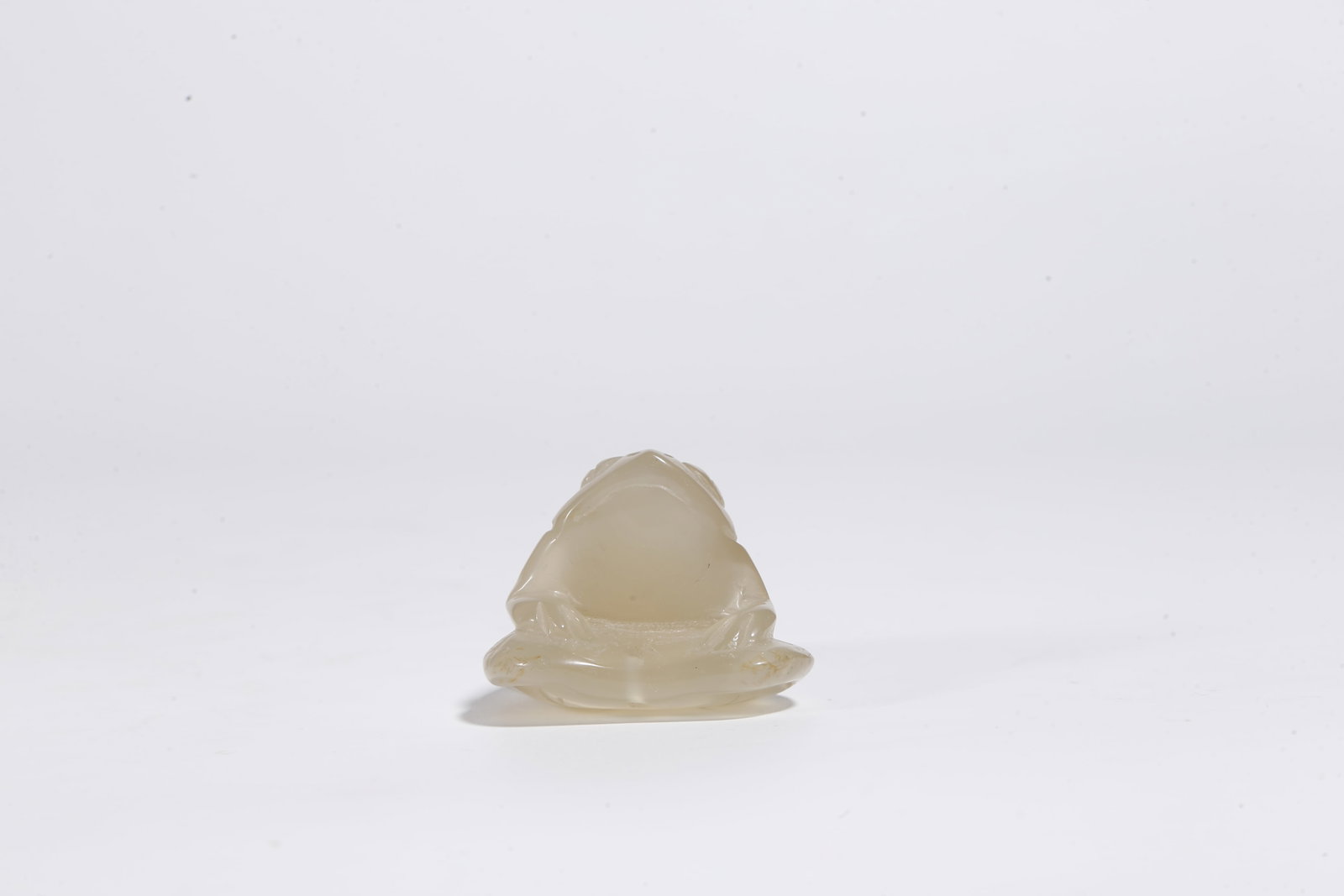 A AGATE FROG-SHAPED ORNAMENT - 6