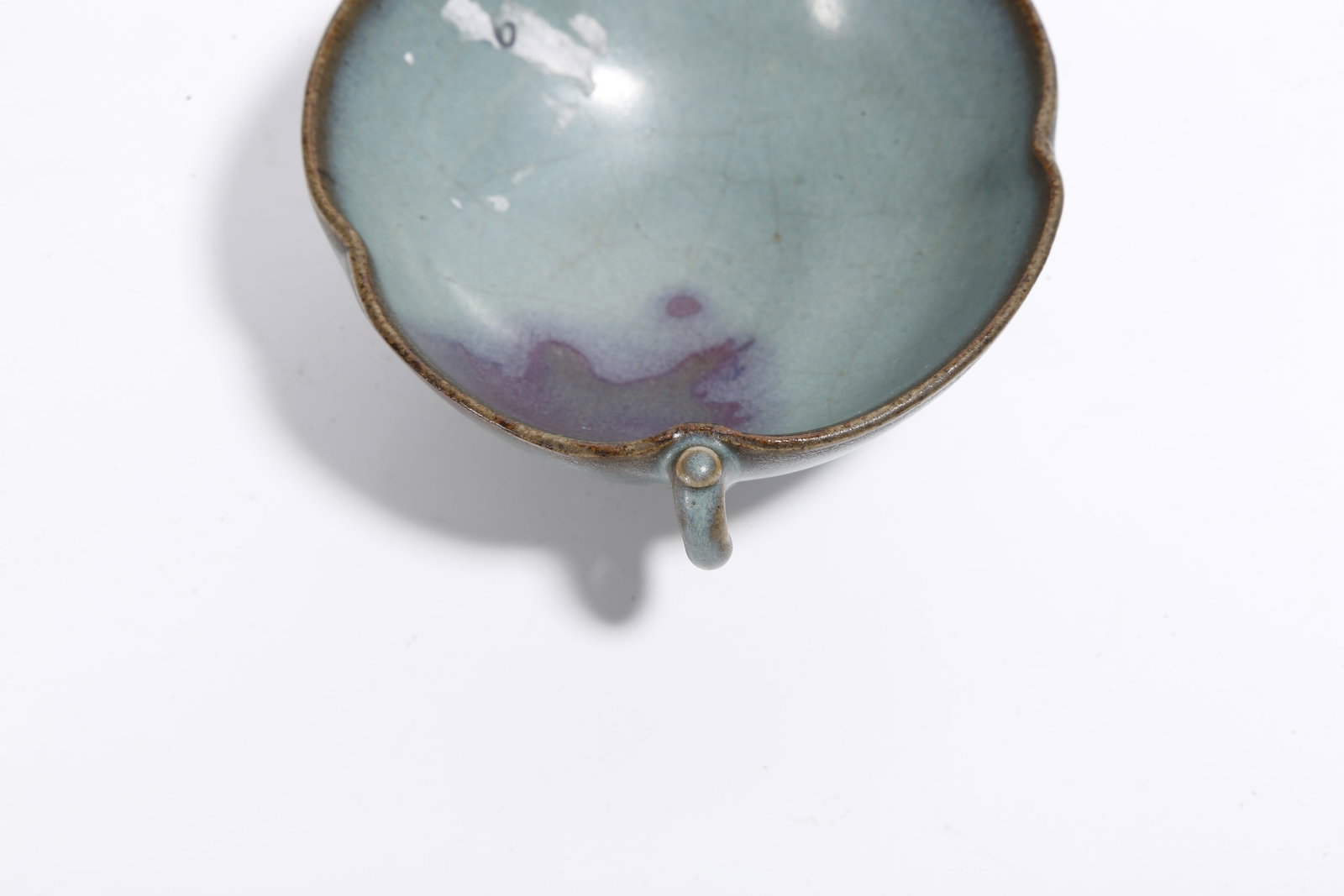 A JUN KILN HANDLED CUP - 7