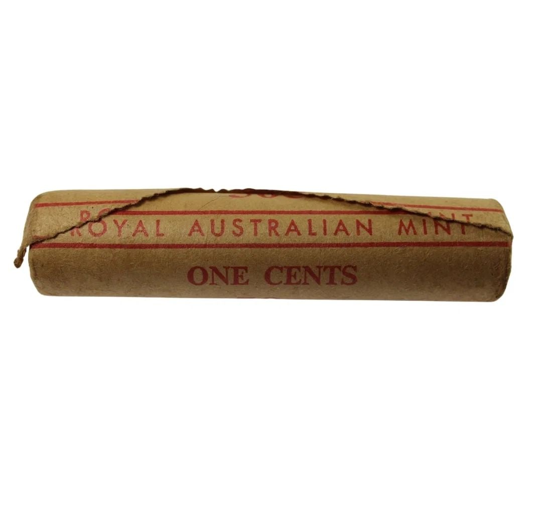 AUSTRALIA 1979 CENT RAM ROLL, UNCIRCULATED (50 COINS): Australia 1979 Cent RAM Roll, Uncirculated (50 coins)