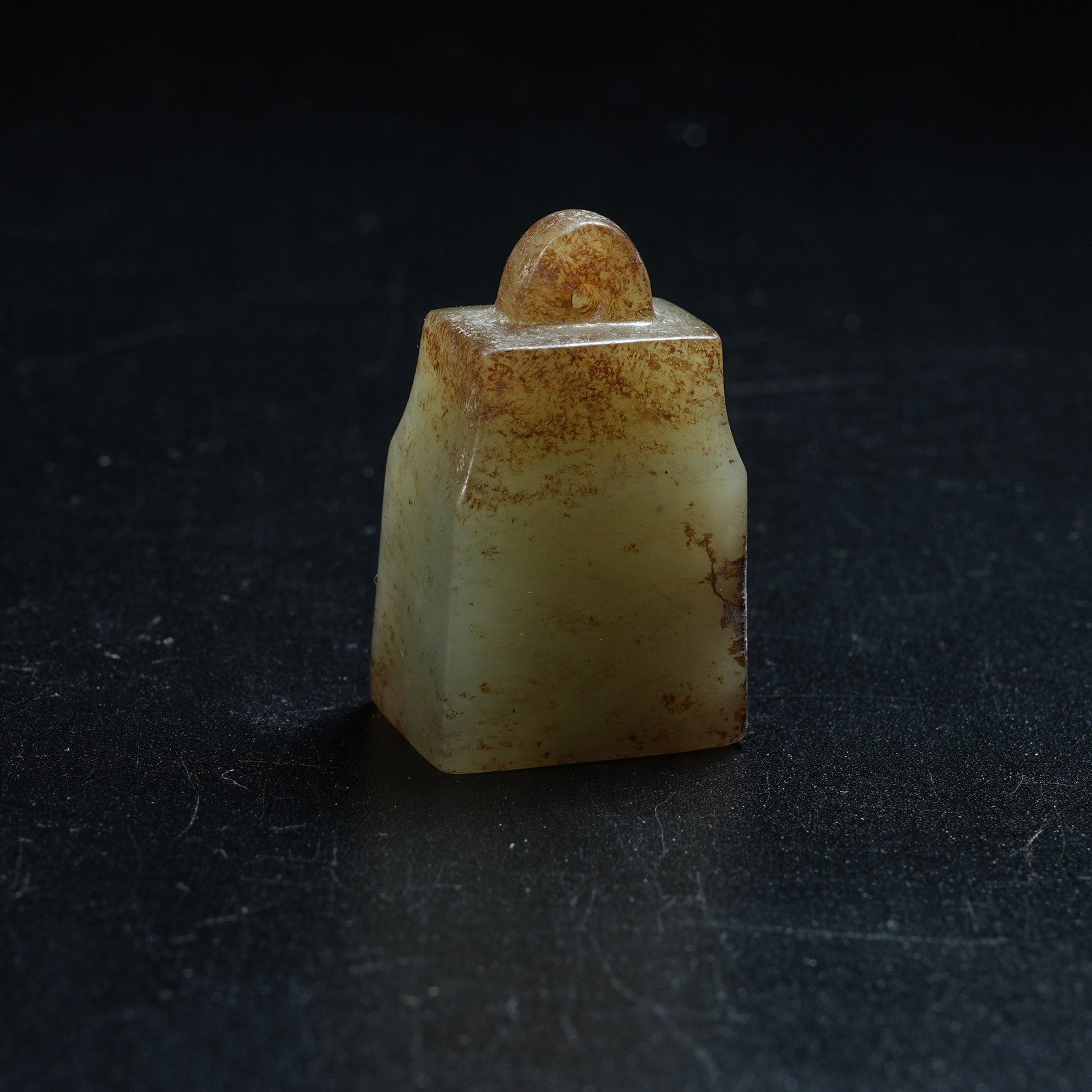 A ANCIENT JADE SEAL: Ancient Jade Seal