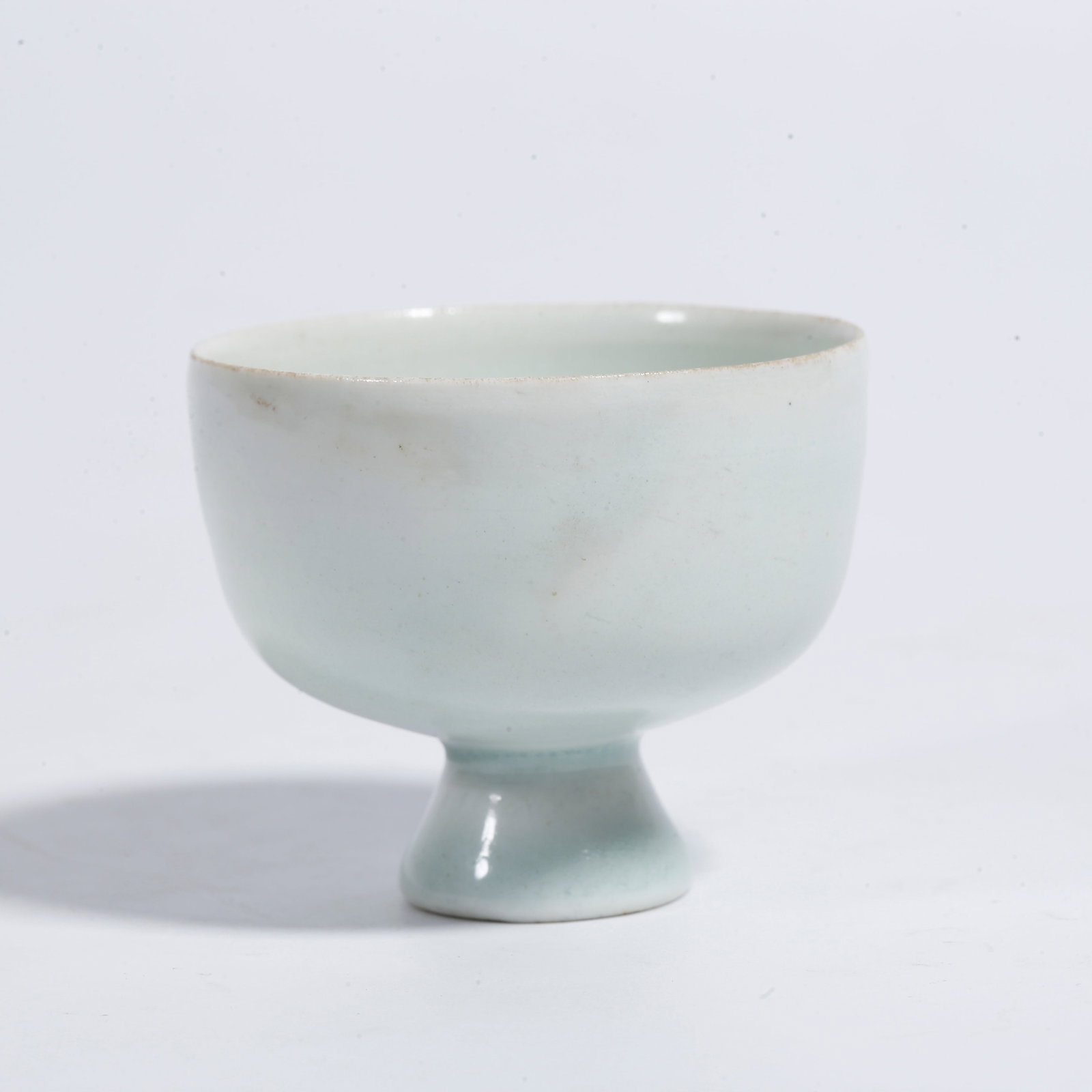 A SHADOW CELADON GLAZE CUP: Shadow Celadon Glaze Cup