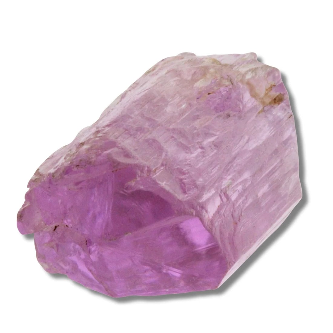 KUNZITE CRYSTAL SPECIMEN FROM AFGHANISTAN (UNCUT): Kunzite Crystal Specimen from Afghanistan (Uncut)
