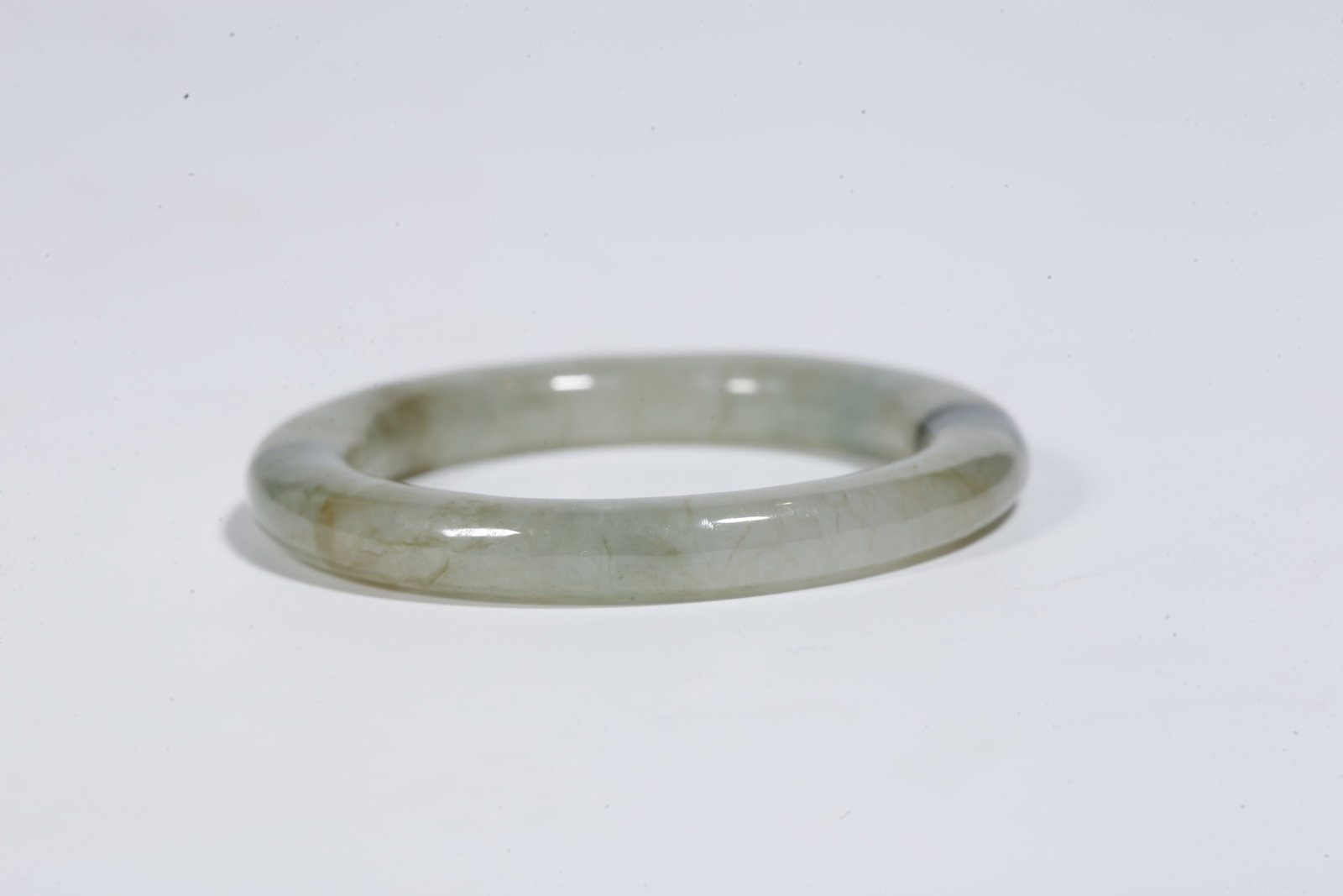 A JADEITE RING - 7