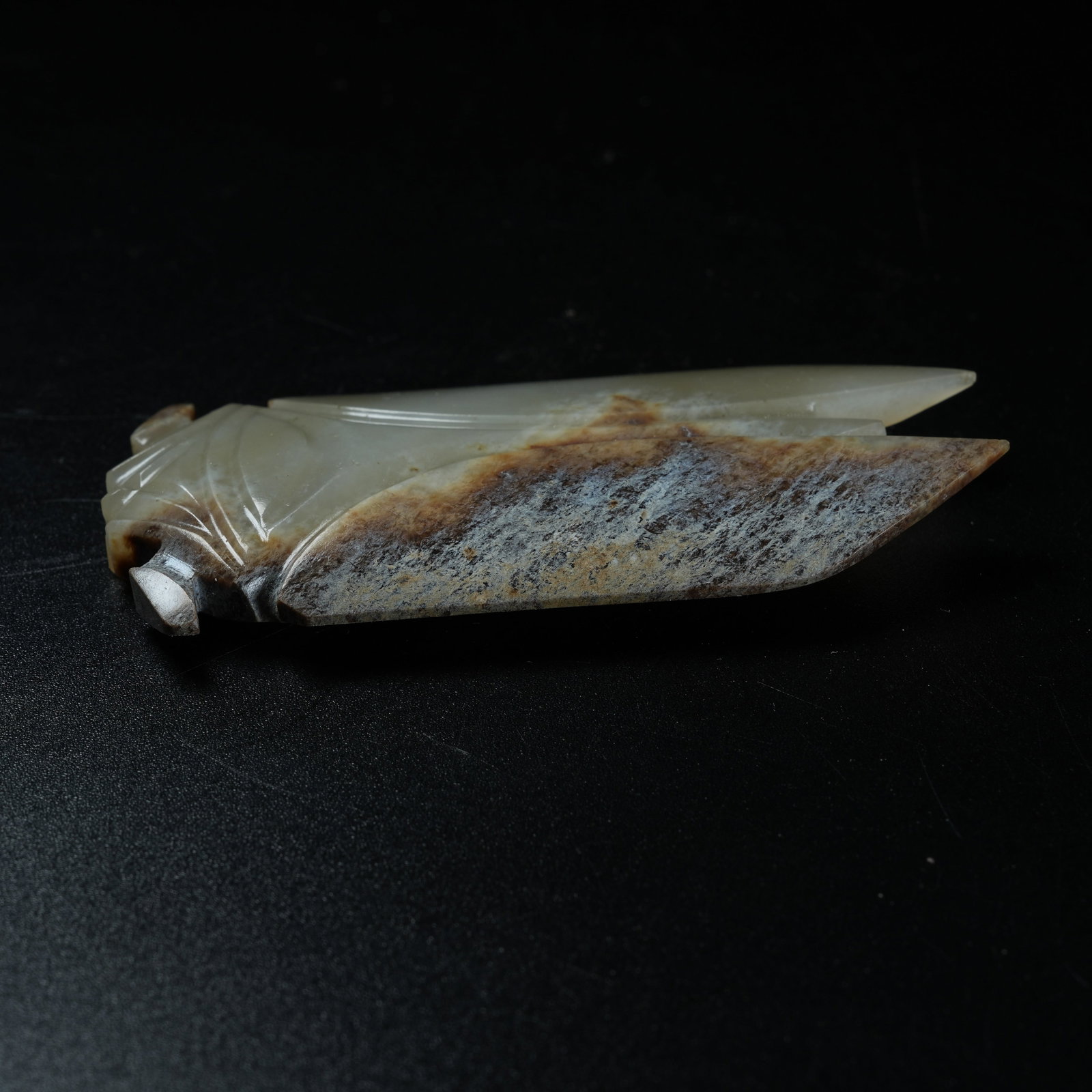 A ARCHAIC JADE CICADA - 4