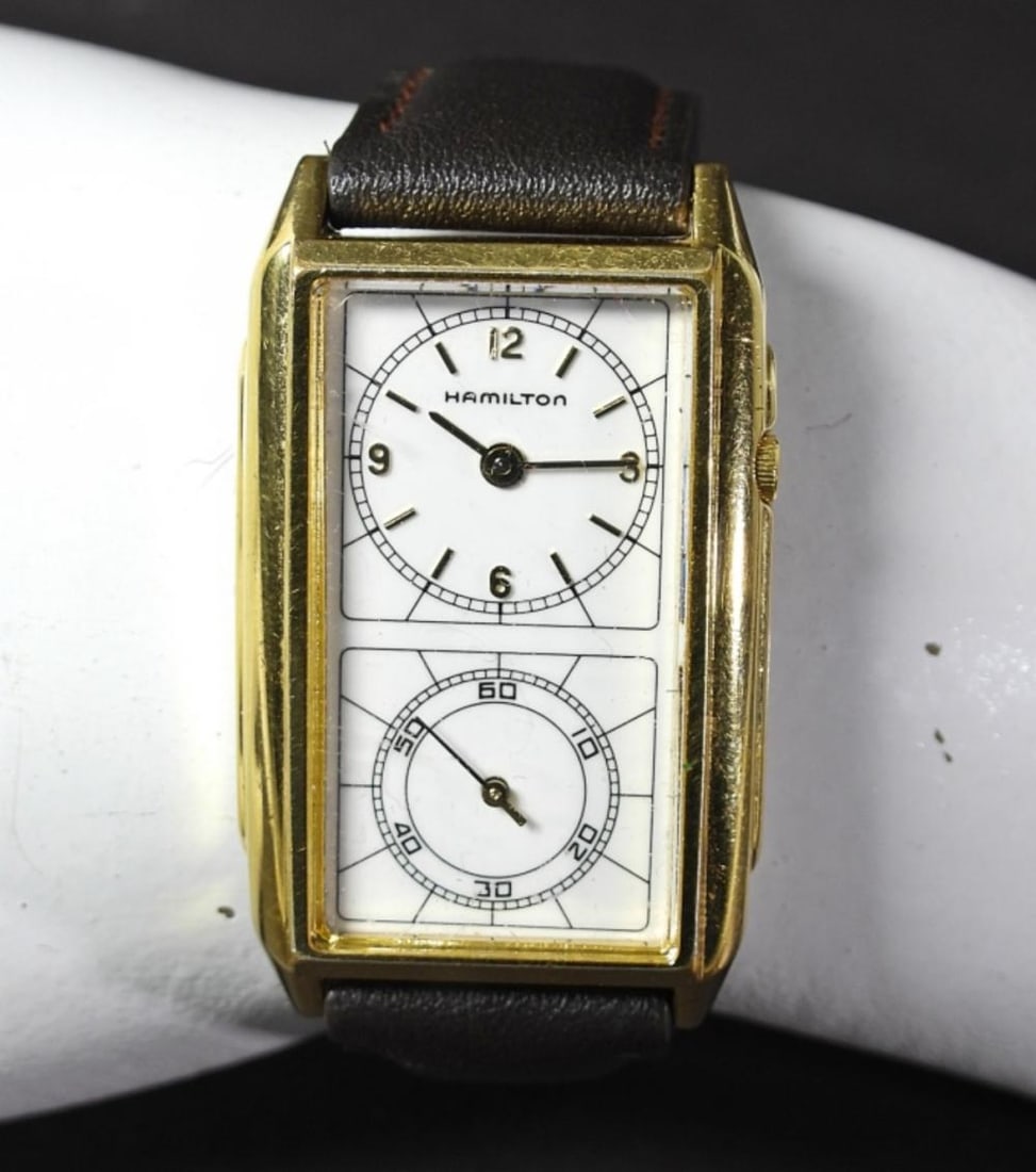 HAMILTON SECKRON DOCTORS WATCH-REISSUE: HAMILTON SECKRON DOCTORS WATCH-REISSUE