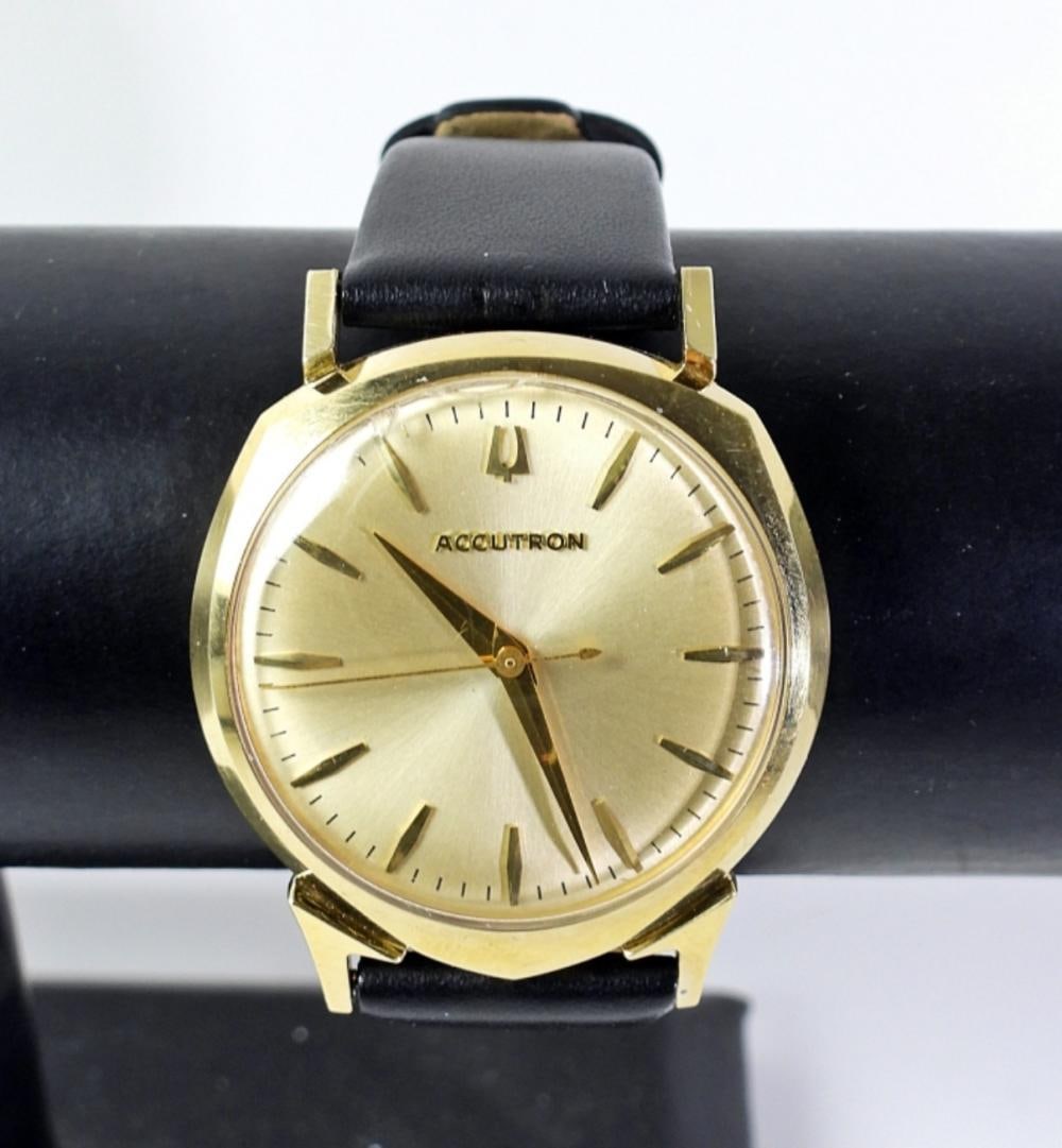 BULOVA ACCUTRON ALPHA- 14KT GOLD (1 of 5)
