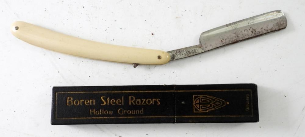 BOREN STEEL HOLLOW GROUND RAZOR (1 of 2)