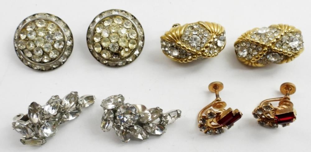 VINTAGE CLIP ON EARINGS: VINTAGE CLIP ON EARINGS
