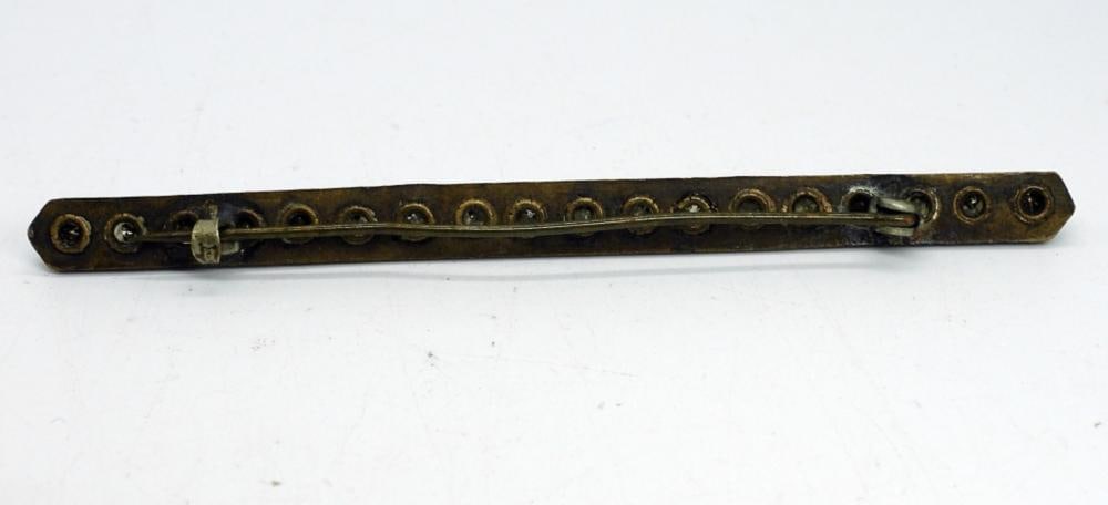 ANTIQUE RHINESTONE PIN - 2