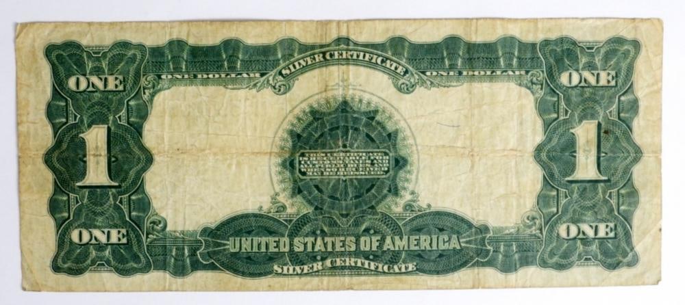 1899 $1 BLACK EAGLE SILVER CERTIFICATE - 2