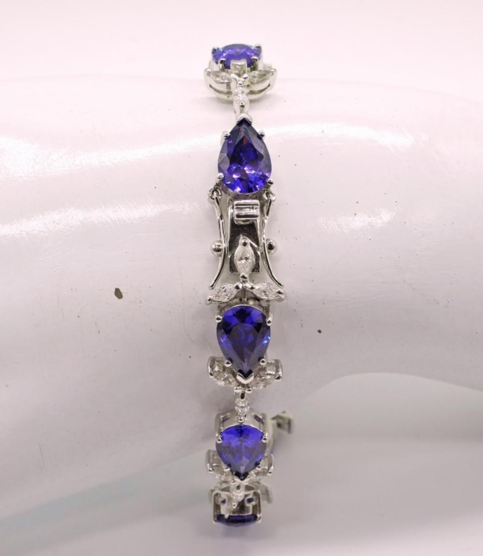 PRETTY GEMSTONE BRACELET SET - 2
